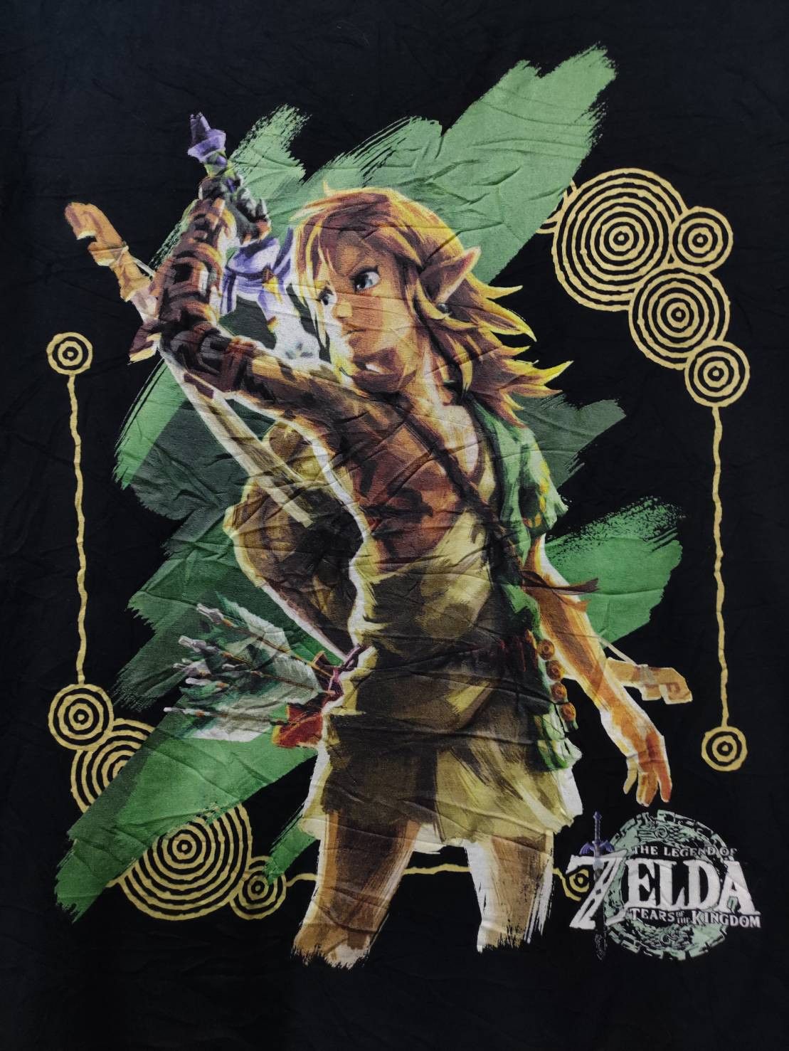 Nintendo The Legend of Zelda " Tears of the Kingdom " Game Promo Size US XXL / EU 58 / 5 - 3 Thumbnail