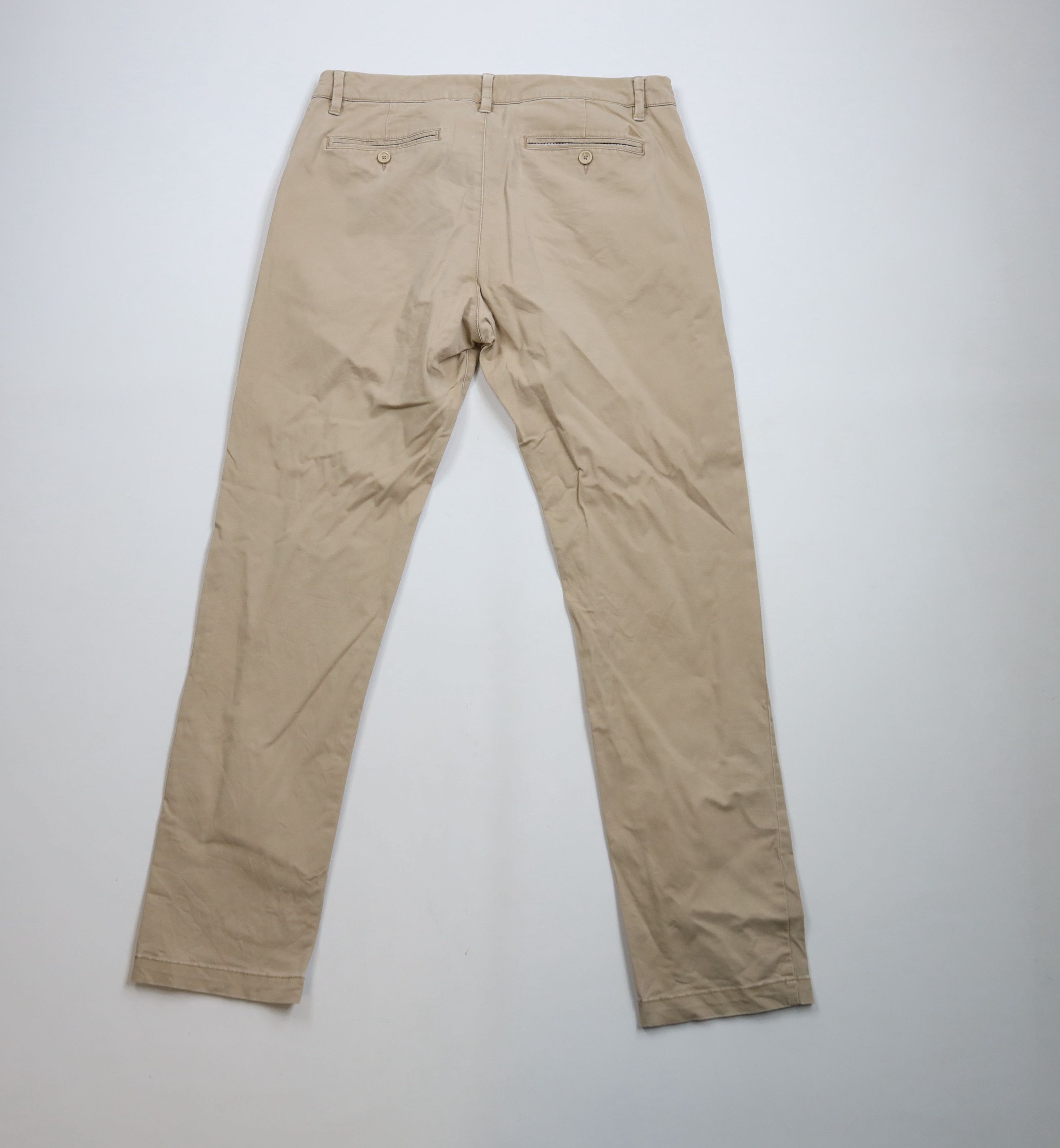 UNTUCKit × Vintage Untuckit Stretch Front Straight Leg Chino Pants Khaki Beige Size US 33 - 8 Thumbnail
