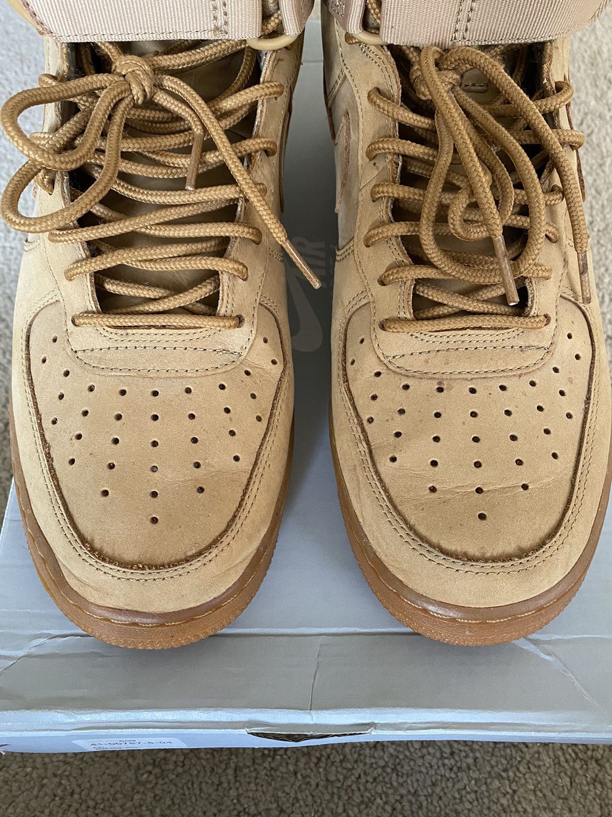 Nike Nike Air Force 1 High Wheat 2015 Size 10 Size US 10 / EU 43 - 4 Thumbnail