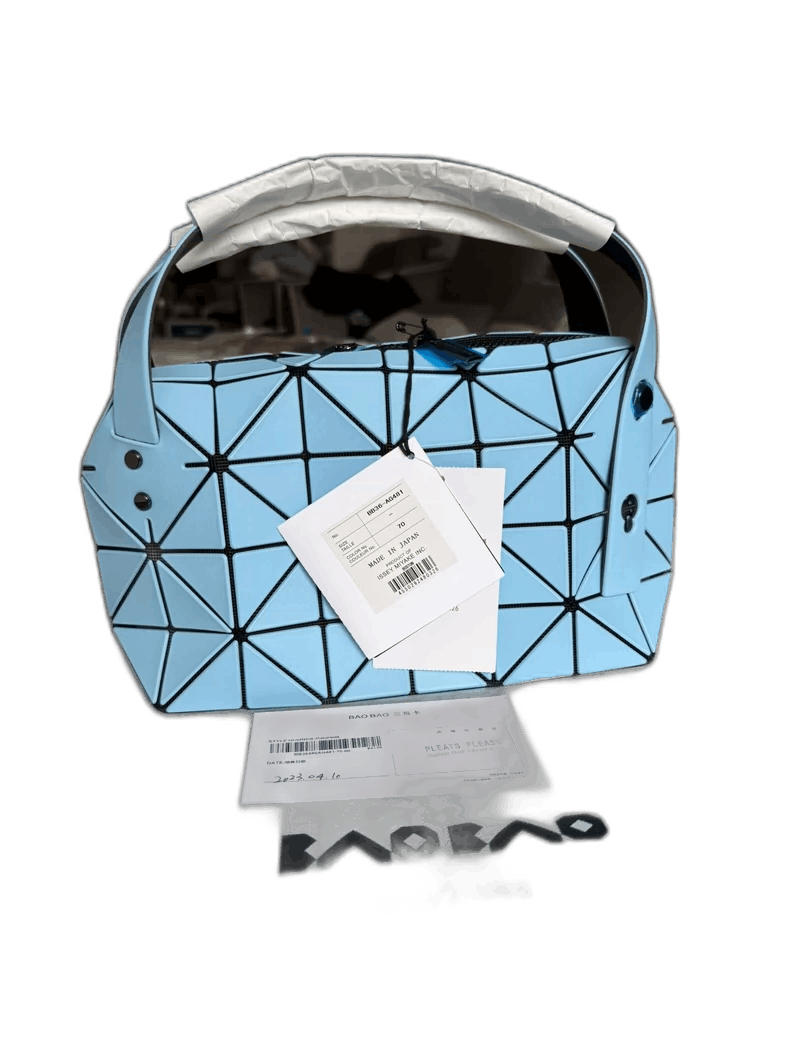 Issey Miyake Issey Miyake Blue Boston Handbag New Condition-yf Size ONE SIZE - 1 Thumbnail