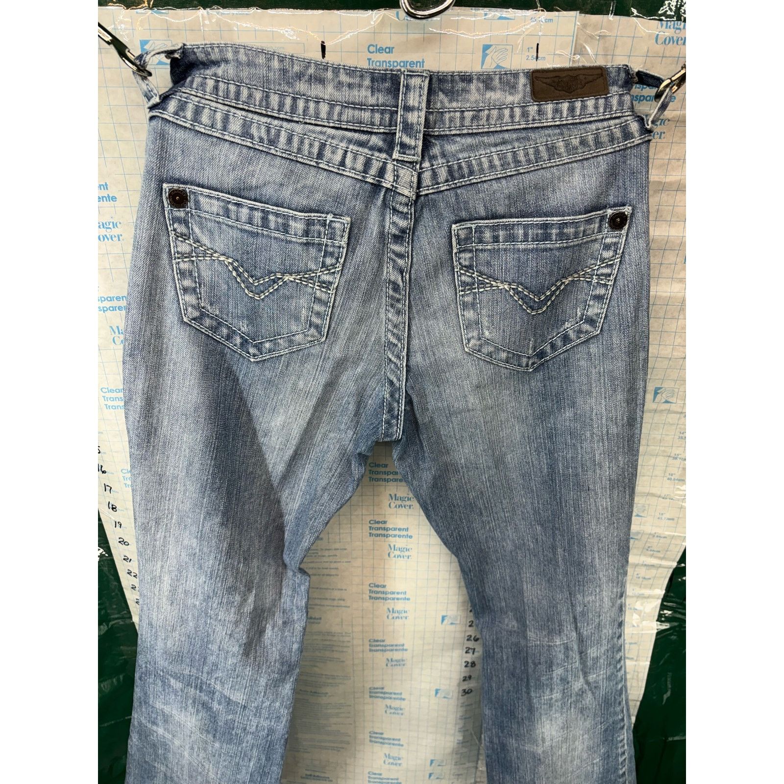 Harley Davidson Harley Davidson Jeans Size 6 Distressed Flair Bottom Size 28" / US 6 / IT 42 - 8 Thumbnail