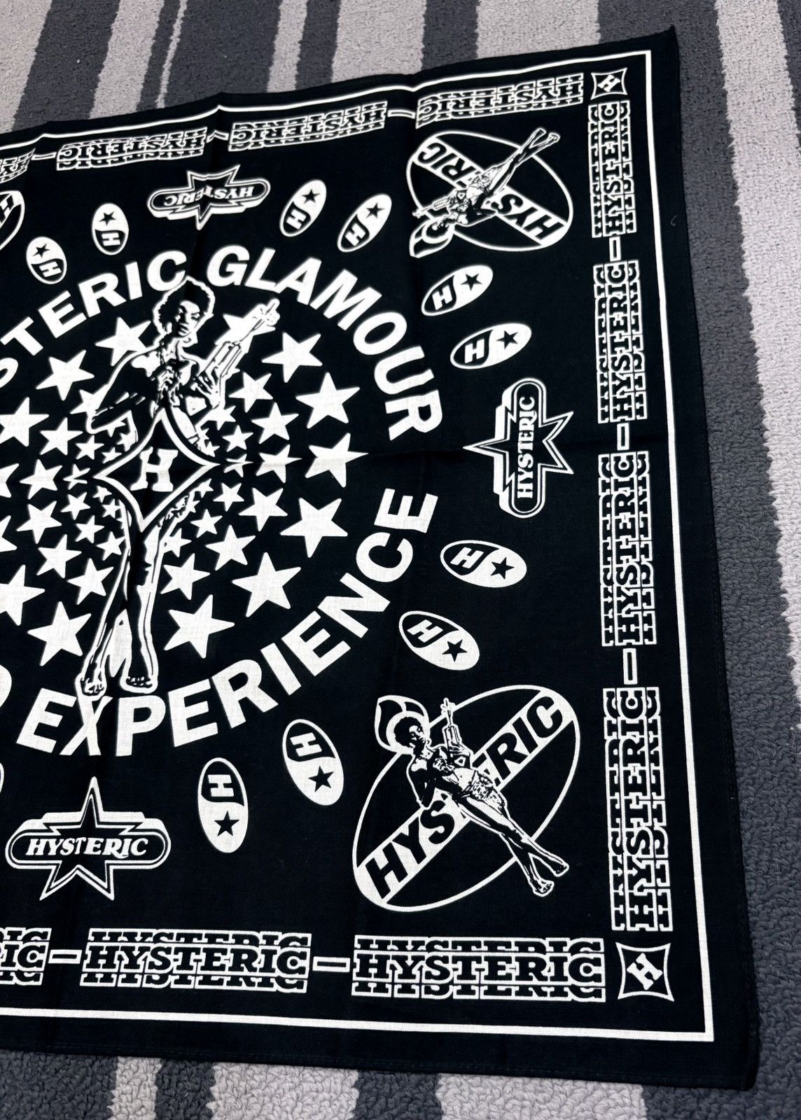 Hysteric Glamour HYSTERIC GLAMOUR SOUND EXPERIENCE BANDANA BNWT Size ONE SIZE - 4 Thumbnail