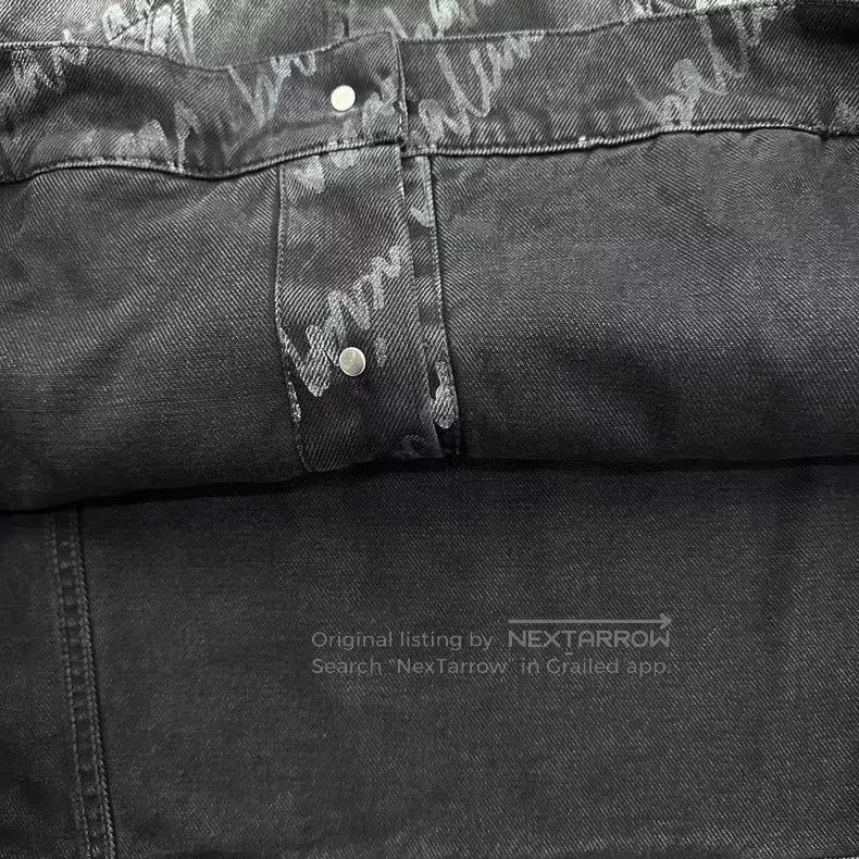 Balenciaga Balenciaga Bullet barrage printed black denim jacket Size US M / EU 48-50 / 2 - 5 Thumbnail