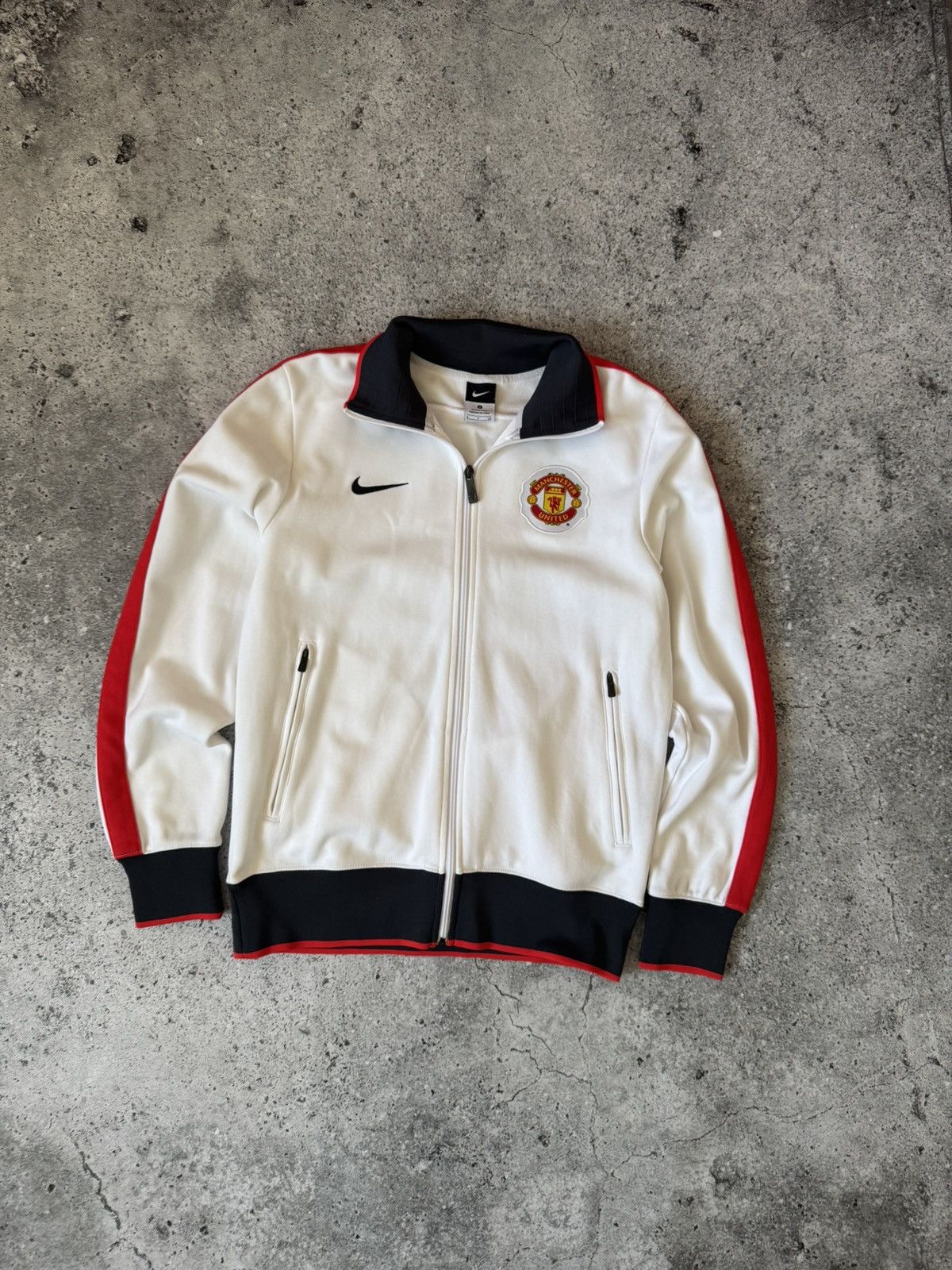Nike Nike Manchester United Jacket Training Soccer Top Full Zip Size US S / EU 44-46 / 1 - 1 Thumbnail