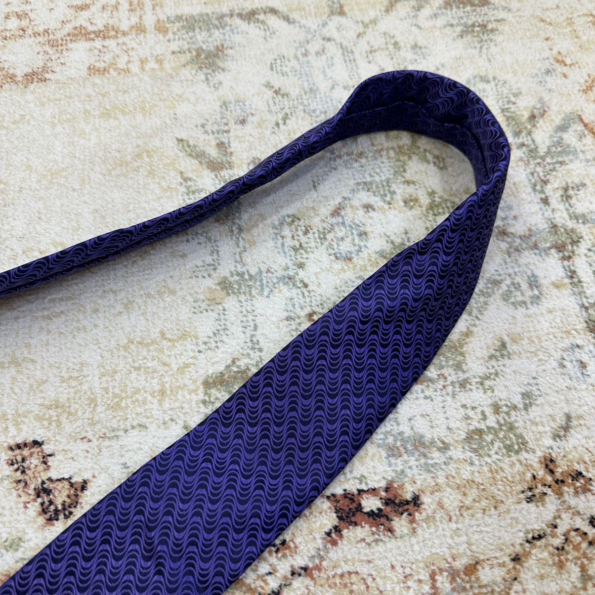 Vintage Luxury Roberto Cassini Tie Streetwear Vintage Microfibre Size ONE SIZE - 4 Thumbnail