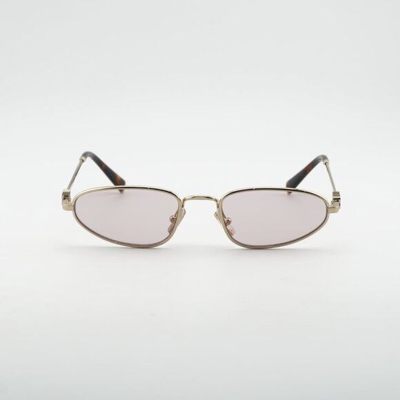 Miu Miu Miu Miu MUA52S ZVN4I0 Sunglasses Gold Cat Eye Frame, Pink Size ONE SIZE - 3 Thumbnail