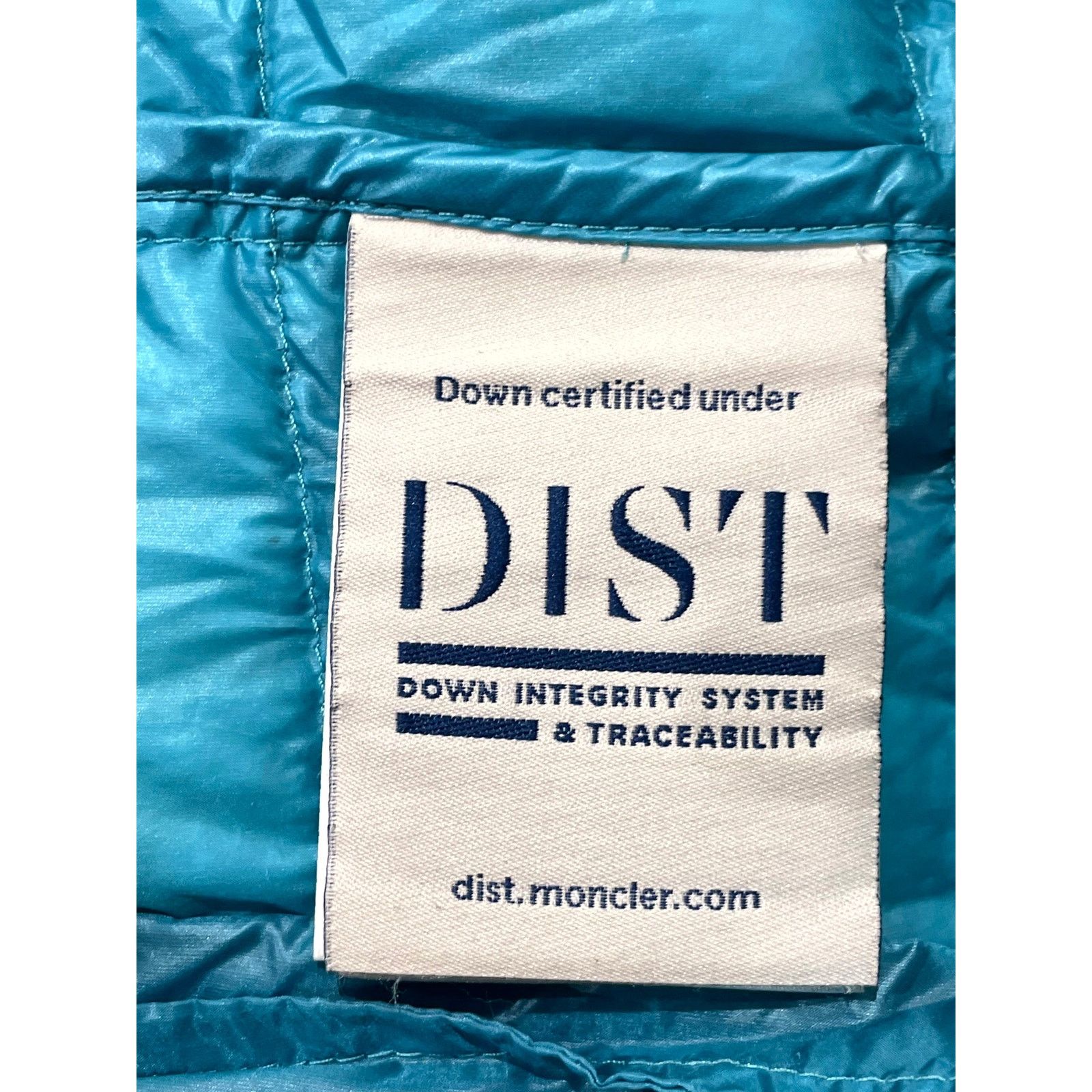 Moncler Moncler Thin Teal Vest Size S / US 4 / IT 40 - 6 Thumbnail