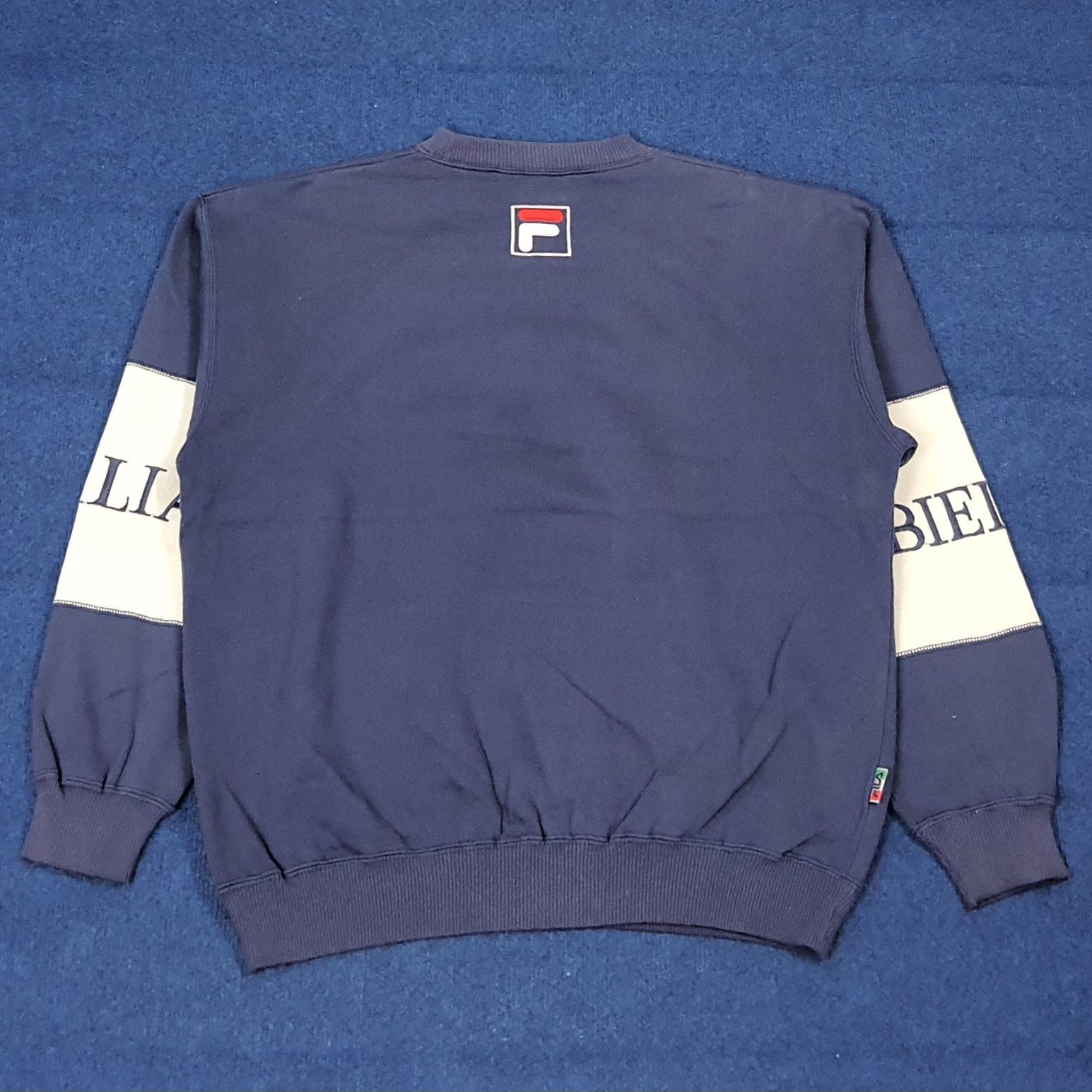 Fila Vintage FILA Biella Italia Sweatshirt C275N5 Size US L / EU 52-54 / 3 - 3 Thumbnail