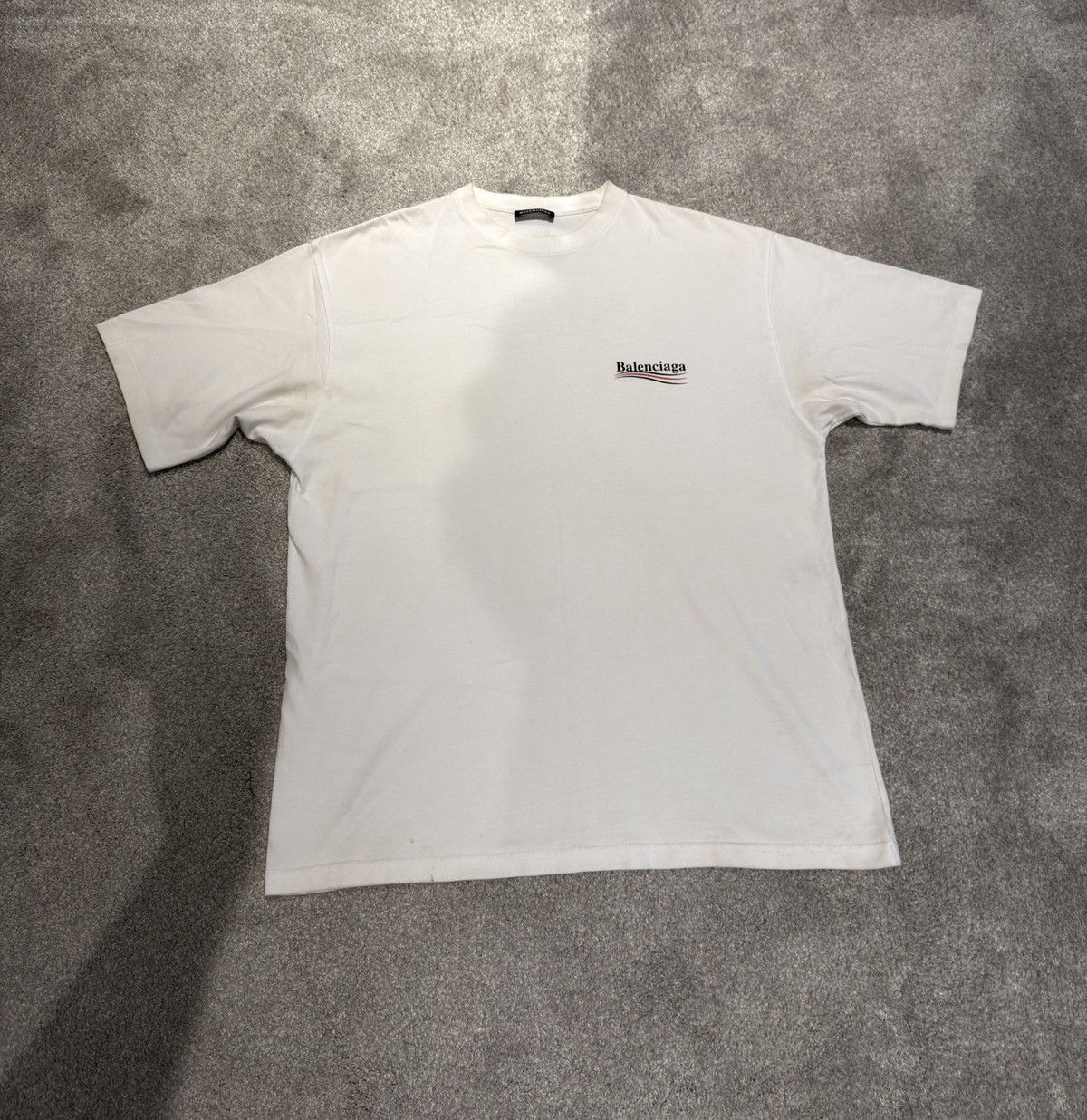 Balenciaga Balenciaga - logo tshirt Size US L / EU 52-54 / 3 - 1 Thumbnail