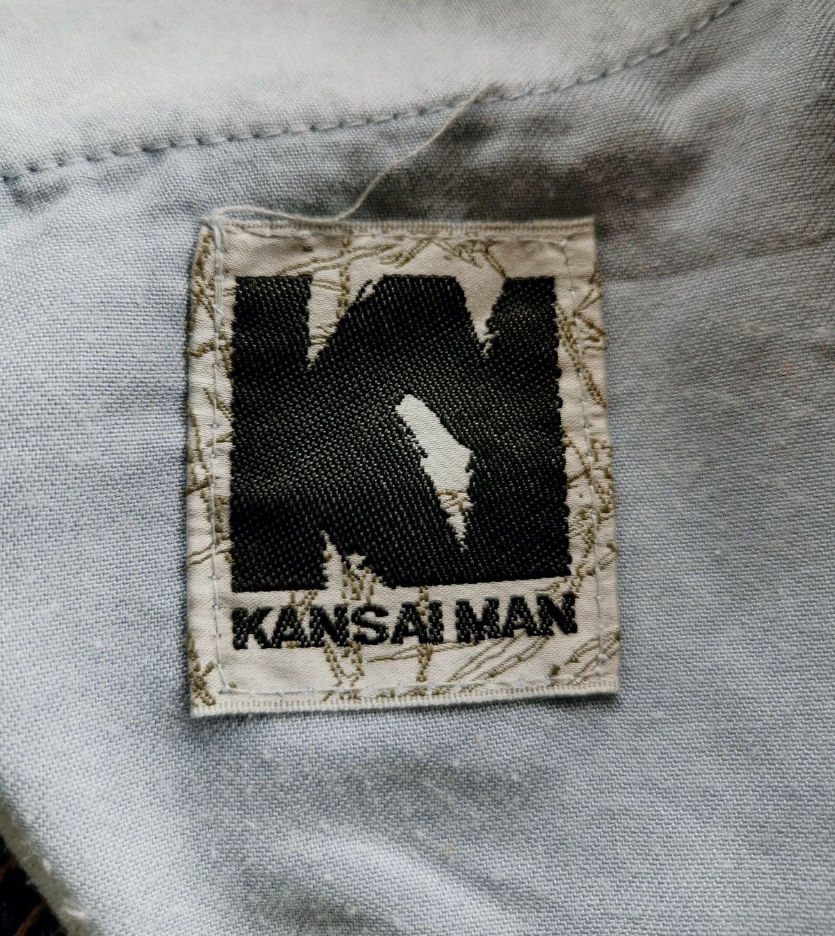 Kansai Yamamoto Vintage Kansai Man Embroidery Logo Jeans ( Size 28x43.5 ) Size US 28 / EU 44 - 13 Thumbnail