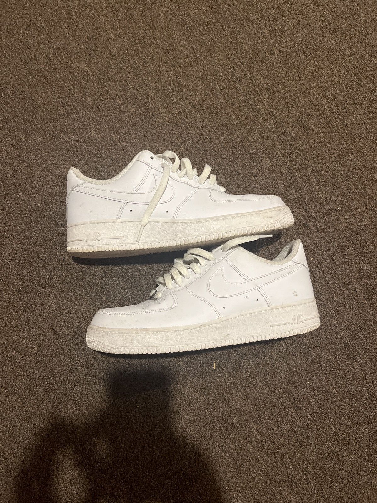 Nike Air Force 1 low white Size US 11 / EU 44 - 6 Thumbnail