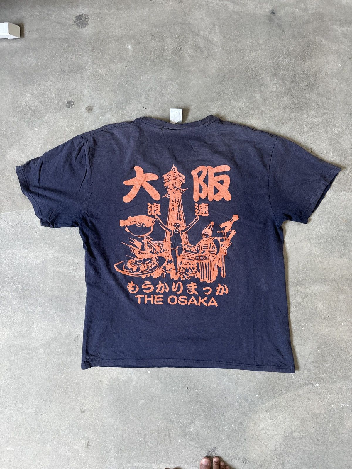 Other VINTAGE WELL FADED THE OSAKA JAPAN TEE Size US XXL / EU 58 / 5 - 1 Thumbnail