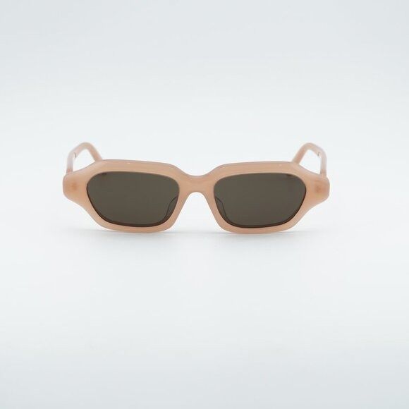 Loewe Loewe LW40157U 72E Sunglasses Shiny Pink Rectangle Frame Size ONE SIZE - 3 Thumbnail