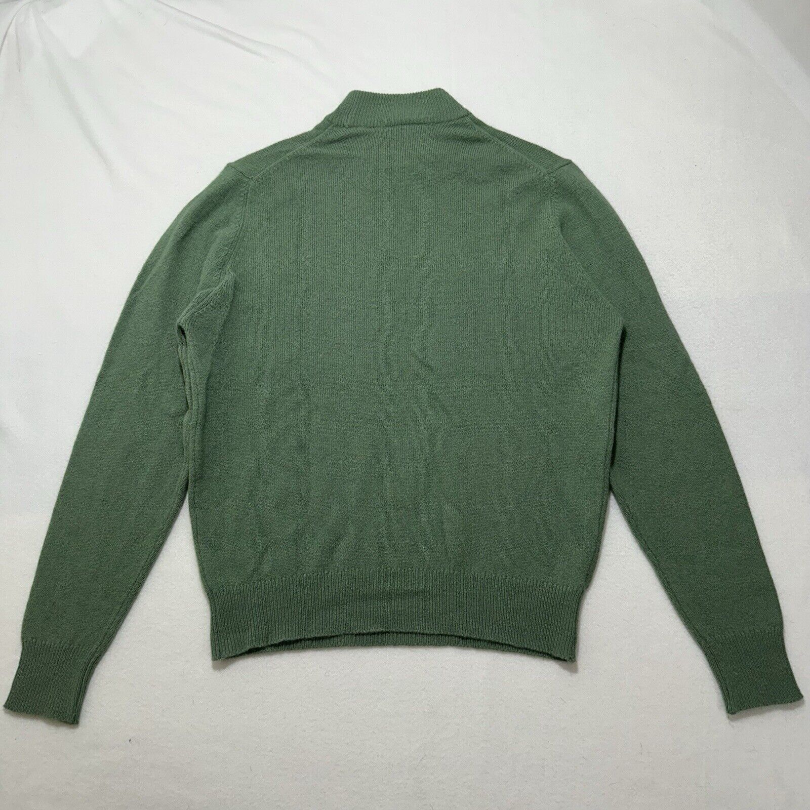 Vintage Romanes & Paterson =Green Mockneck Lambswool Angora Sweater Size S / US 4 / IT 40 - 10 Thumbnail