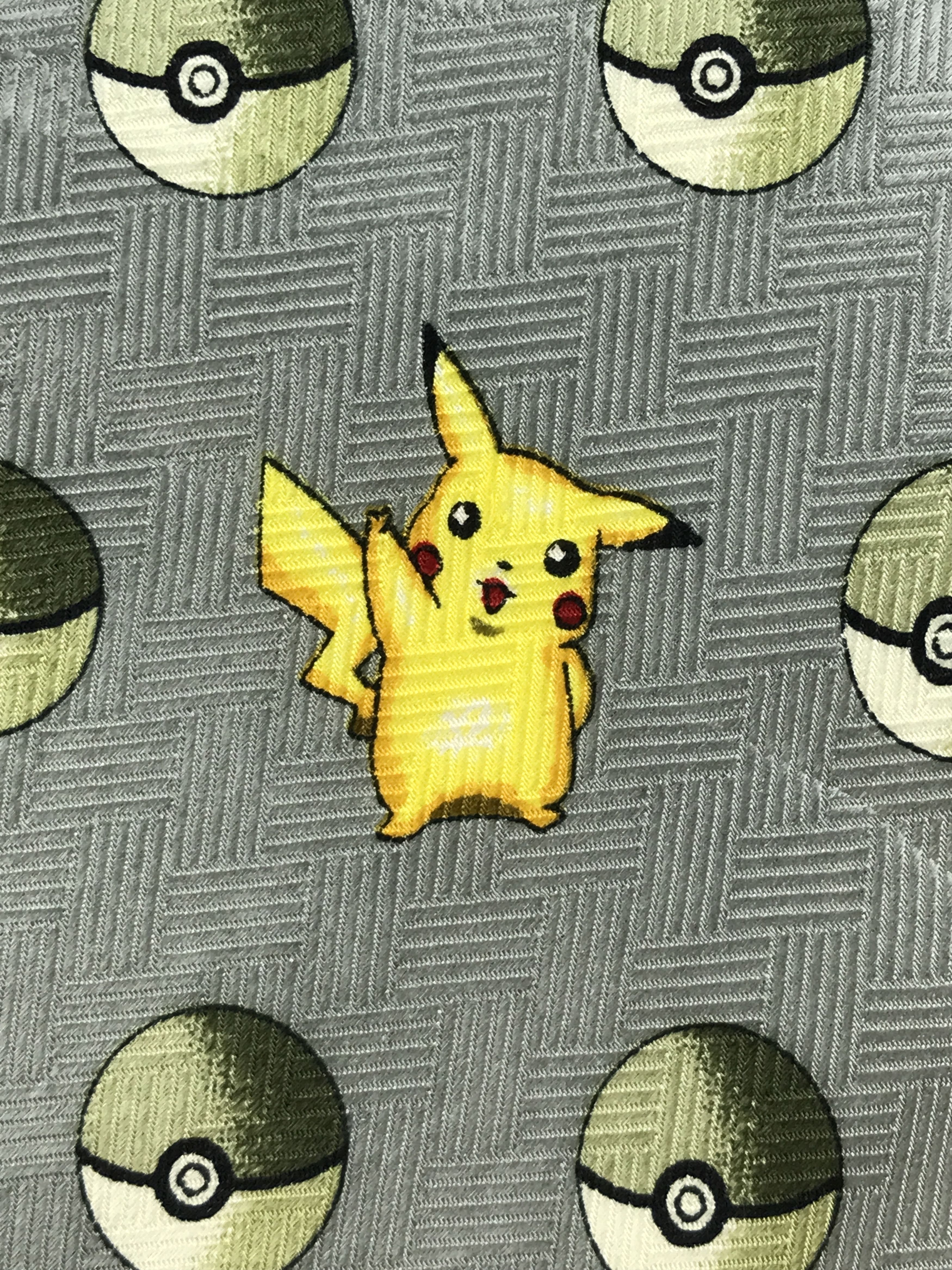 Japanese Brand × Pokemon × Vintage Vintage Pokemon Silk Necktie Size ONE SIZE - 5 Thumbnail