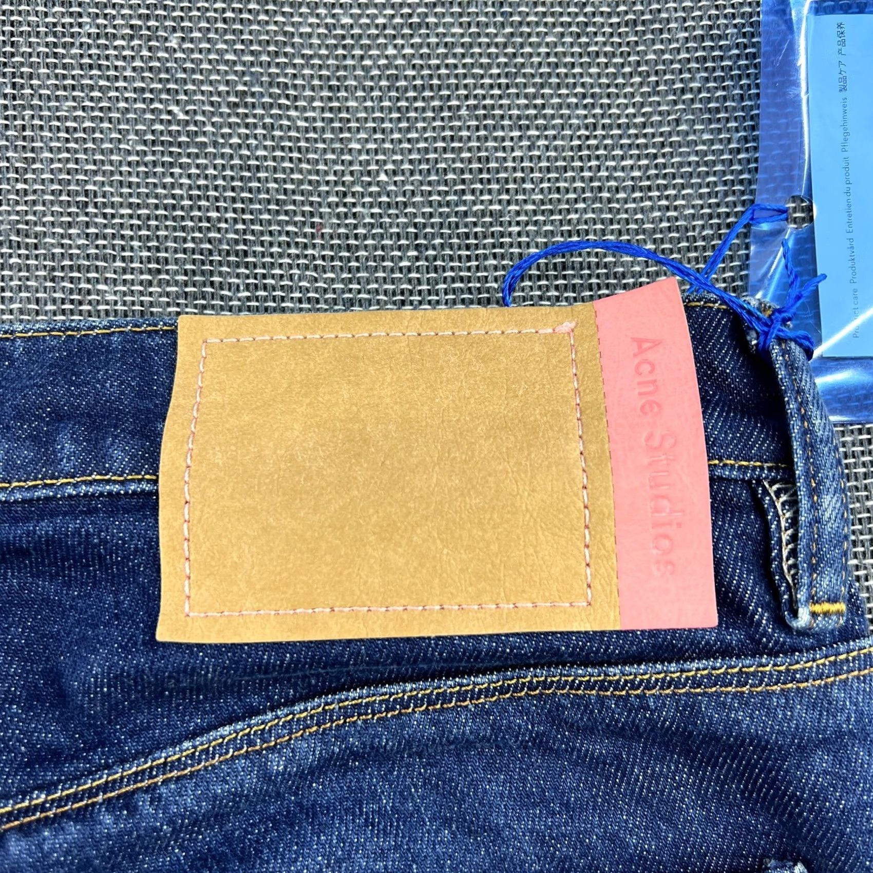 Acne Studios Acne Studios Jeans Mens W32 L34 Denim Straight Low Rise Dark Blue Bla Konst Slim Regular Size 32 Blue 100% Cotton Denim Jeans Mens Size US 30 / EU 46 - 5 Thumbnail