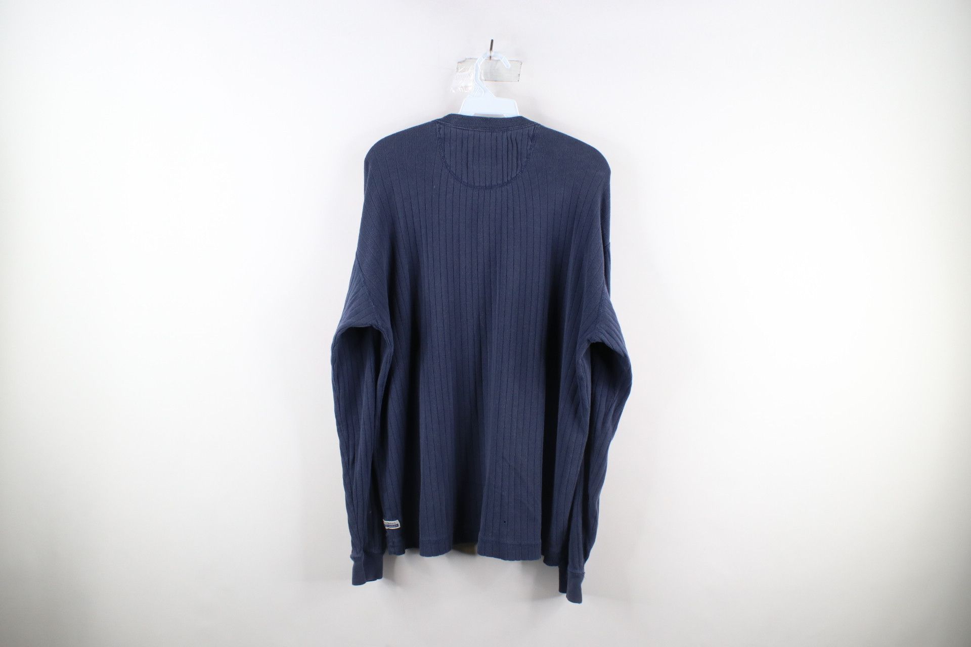 Levi's Vintage 90s Levis Ribbed Knit Long Sleeve Henley T-Shirt Size US S / EU 44-46 / 1 - 10 Thumbnail
