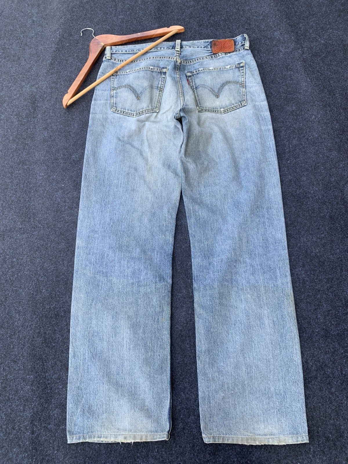 Levi's Vintage Clothing Vintage Levi’s 502 Regular Straight Denim Light Fade W32 Size US 32 / EU 48 - 2 Thumbnail