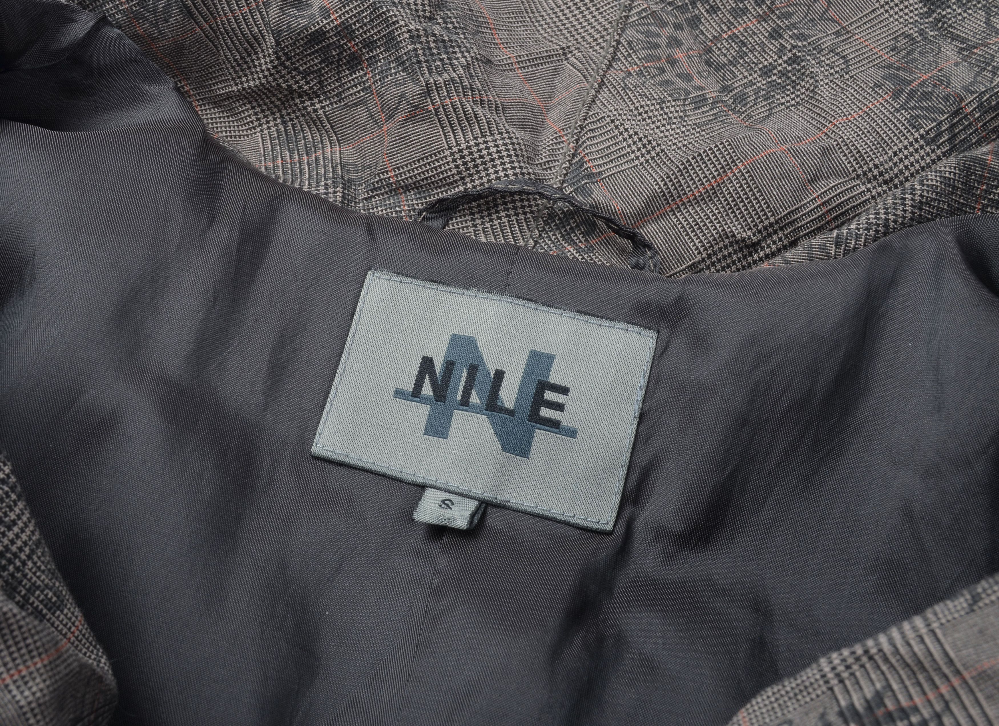 Vintage Vintage Nile Atelier Y2K Fairy Avant Garde Plaid Blaizer Size S / US 4 / IT 40 - 8 Thumbnail