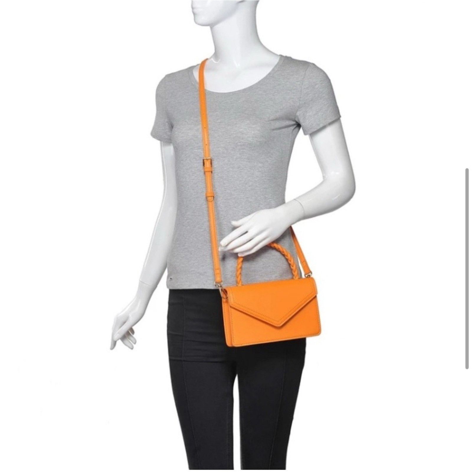 Other Urban Expressions Monique Tangerine crossbody $70 NWT New Size ONE SIZE - 4 Thumbnail