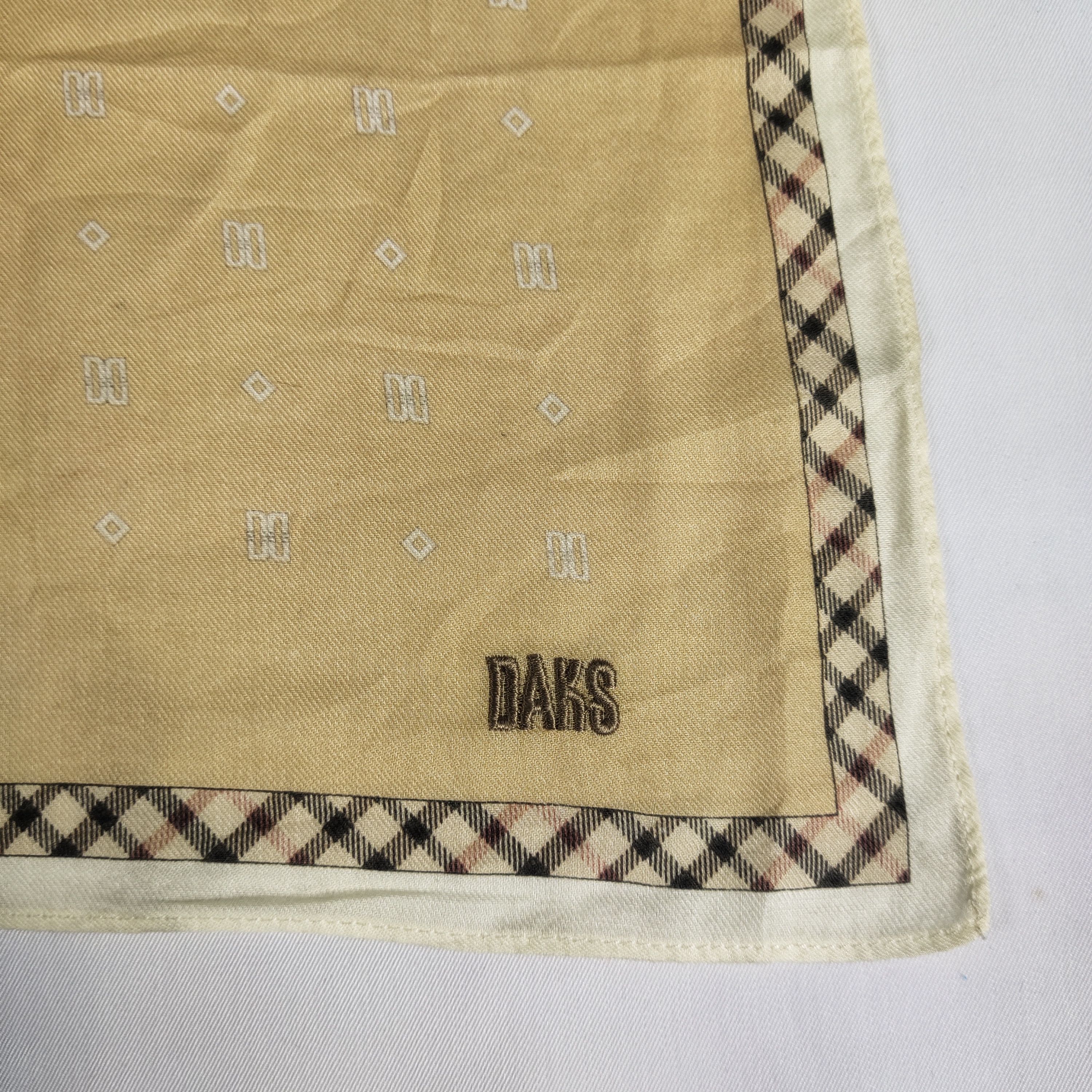 DAKS × Vintage Daks Handkerchief / Neckerchief / Bandana FZ111 Size ONE SIZE - 5 Thumbnail