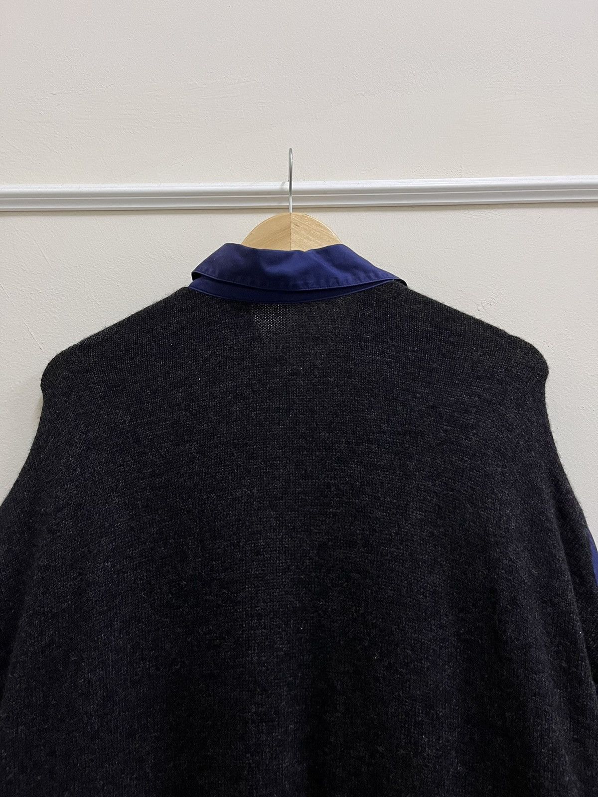 Tsumori Chisato Tsumori Chisato double layered shirt cotton x wool Size US XL / EU 56 / 4 - 8 Thumbnail