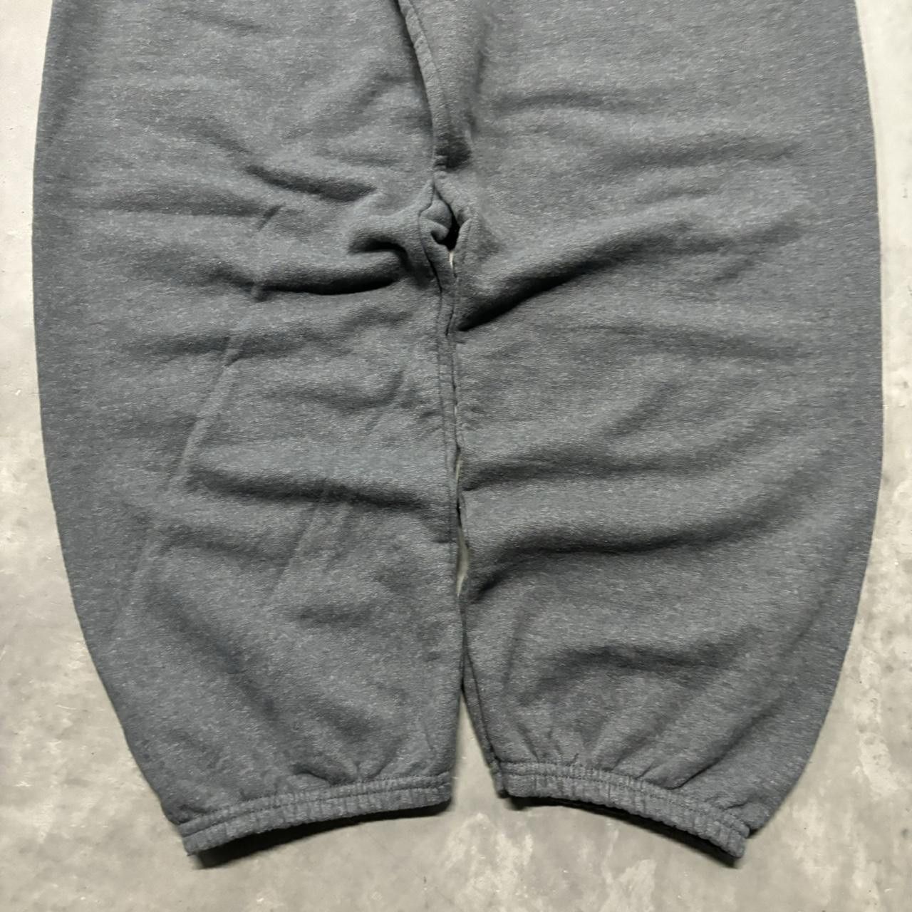 Japanese Brand × Vintage Crazy Vintage Y2K/2000s Baggy Grey Skater Essential Sweatpants! Size US 36 / EU 52 - 5 Thumbnail