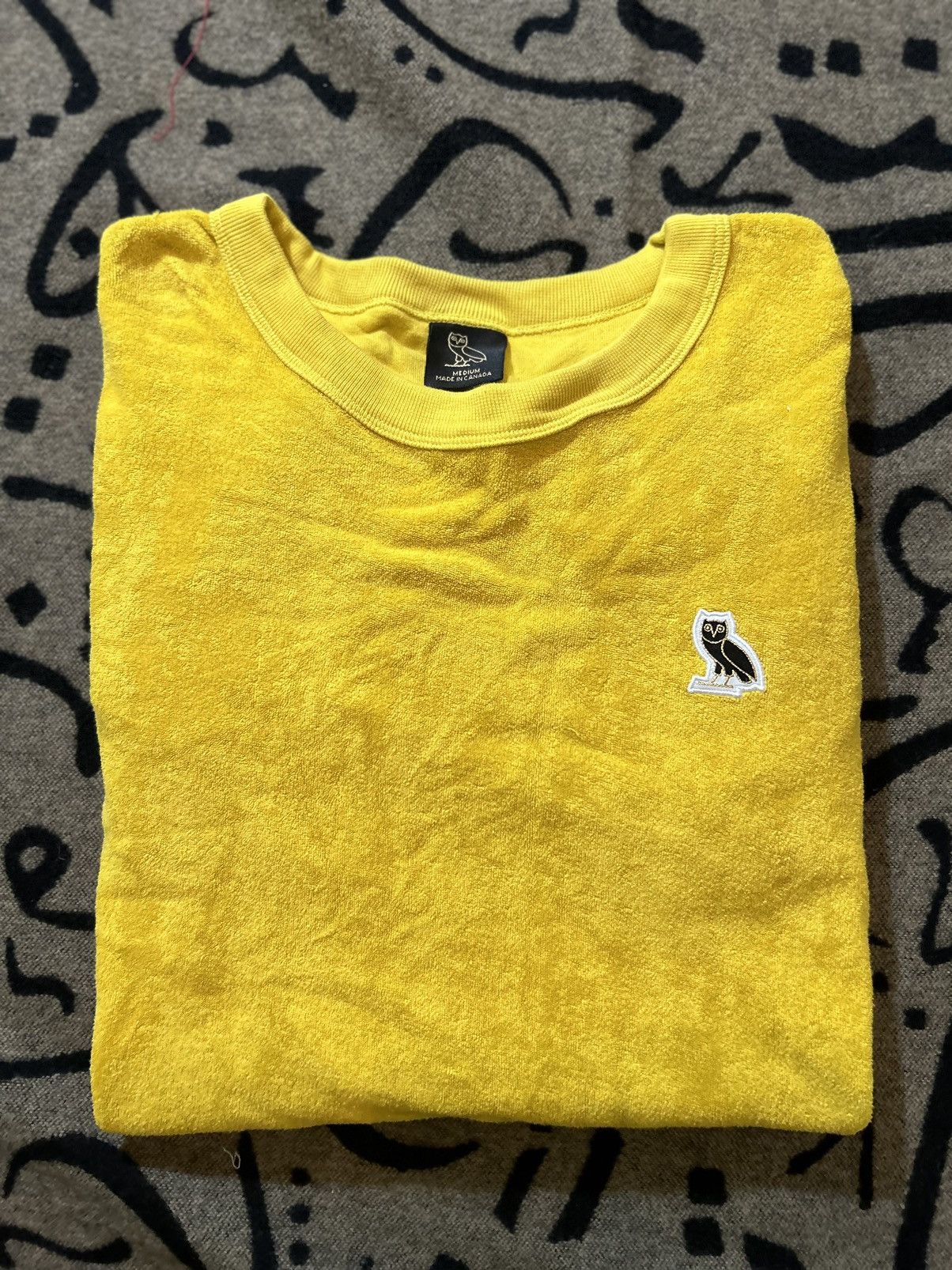 October's Very Own 2018 Terry Cloth Patch Crewneck Size US M / EU 48-50 / 2 - 5 Thumbnail