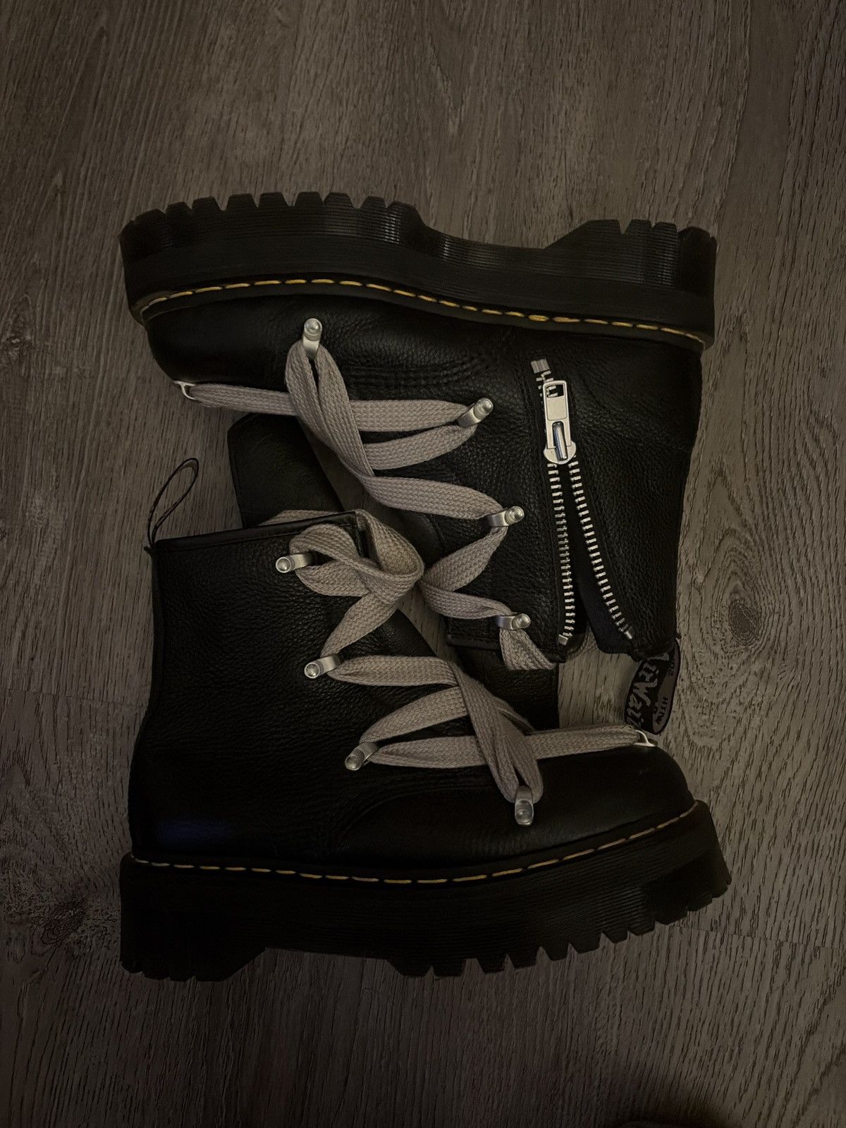 Dr. Martens × Rick Owens Rick Owens X Dr. Marten Jumbo Lace Boots