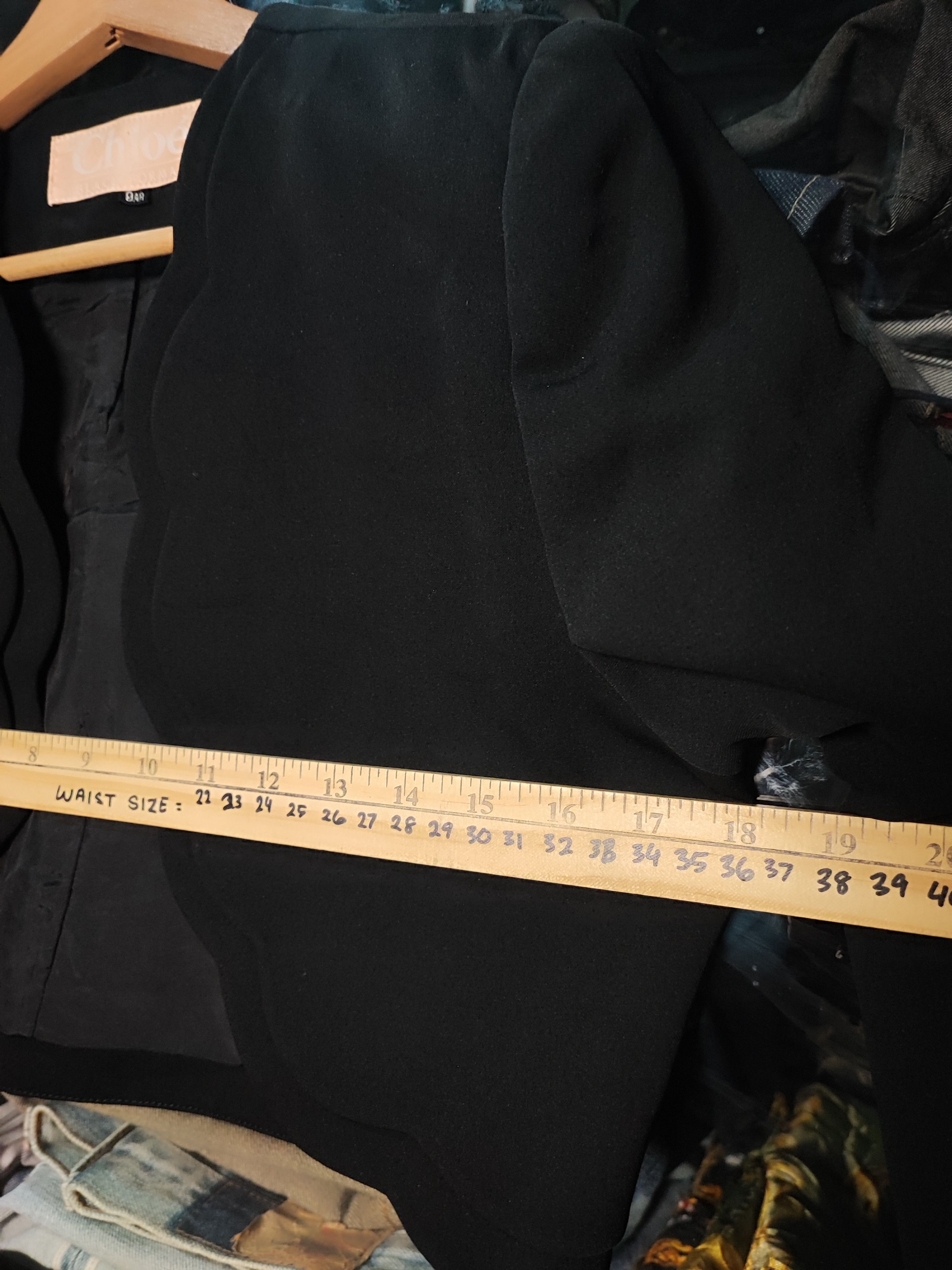 Chloe Archive Chloe Black Formal Scalloped Cropped Jacket Japan Size S / US 4 / IT 40 - 18 Thumbnail