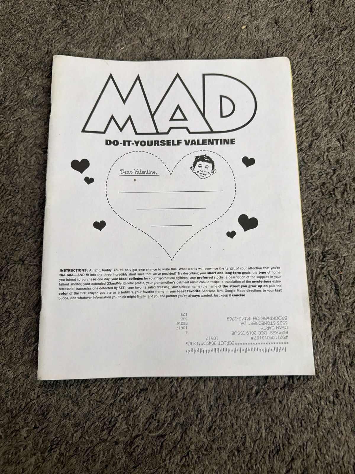 Hypebeast 2019 Mad Magazine No. 6 Size ONE SIZE - 1 Thumbnail