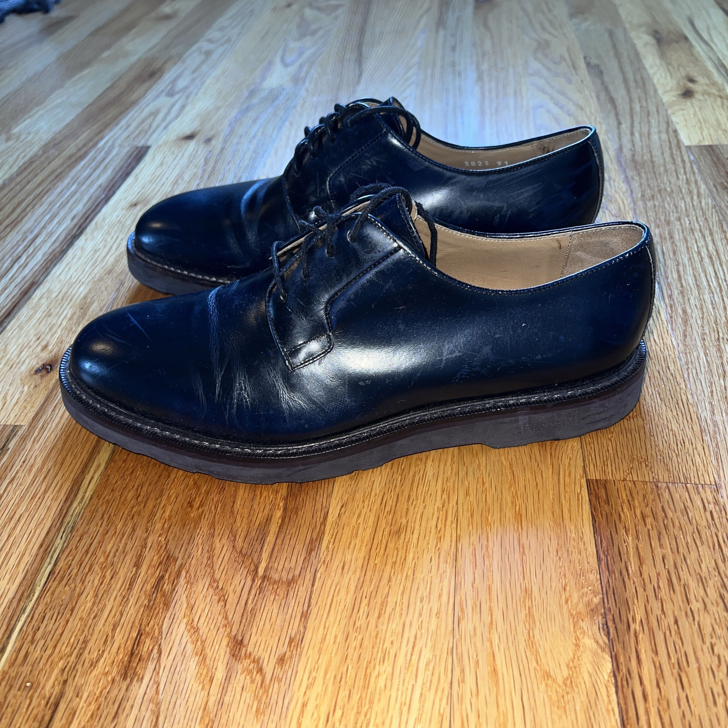 Paul Smith NAVY BLUE PAUL SMITH LEATHER LACE UP OXFORD US8 / UK7 Size US 8 / EU 41 - 3 Thumbnail