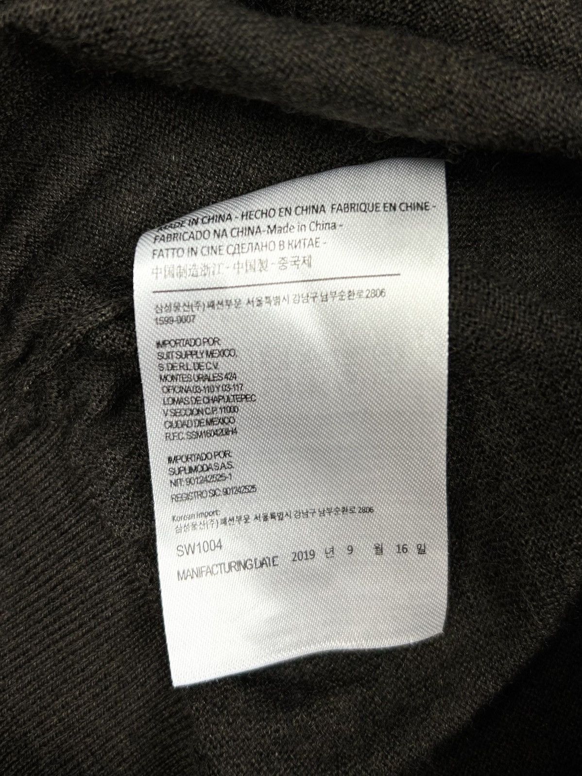 Suitsupply Suitsupply Light Sweater Merino Wool Brown Size M Size US M / EU 48-50 / 2 - 11 Thumbnail