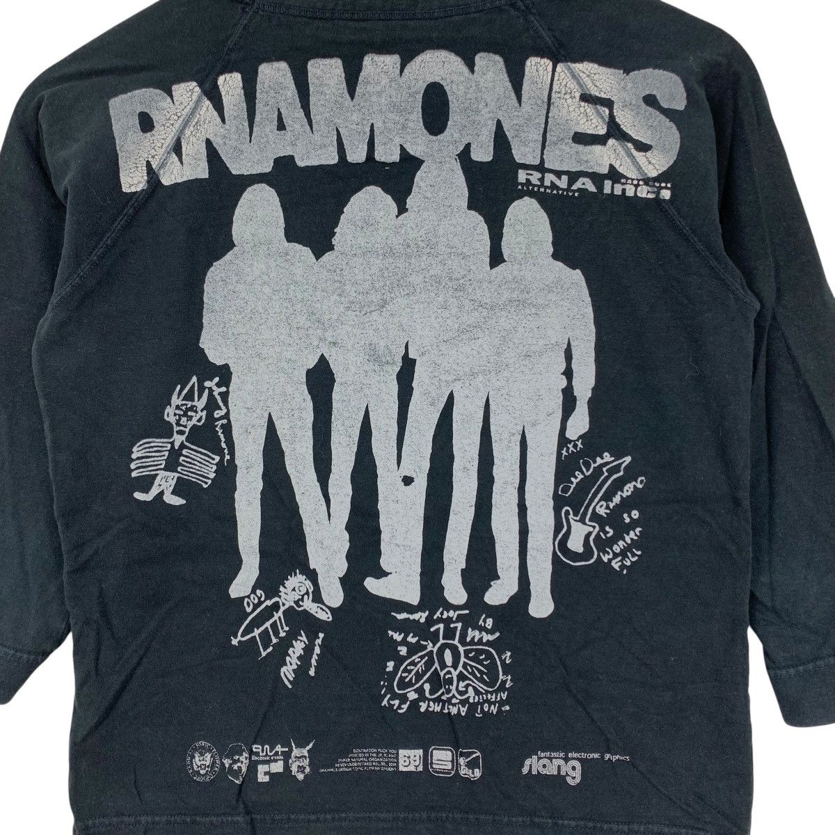 Japanese Brand RNA Inc x RAMONES Rnamones Jp Slang Rock Band Japanese Shirt Size US S / EU 44-46 / 1 - 5 Thumbnail