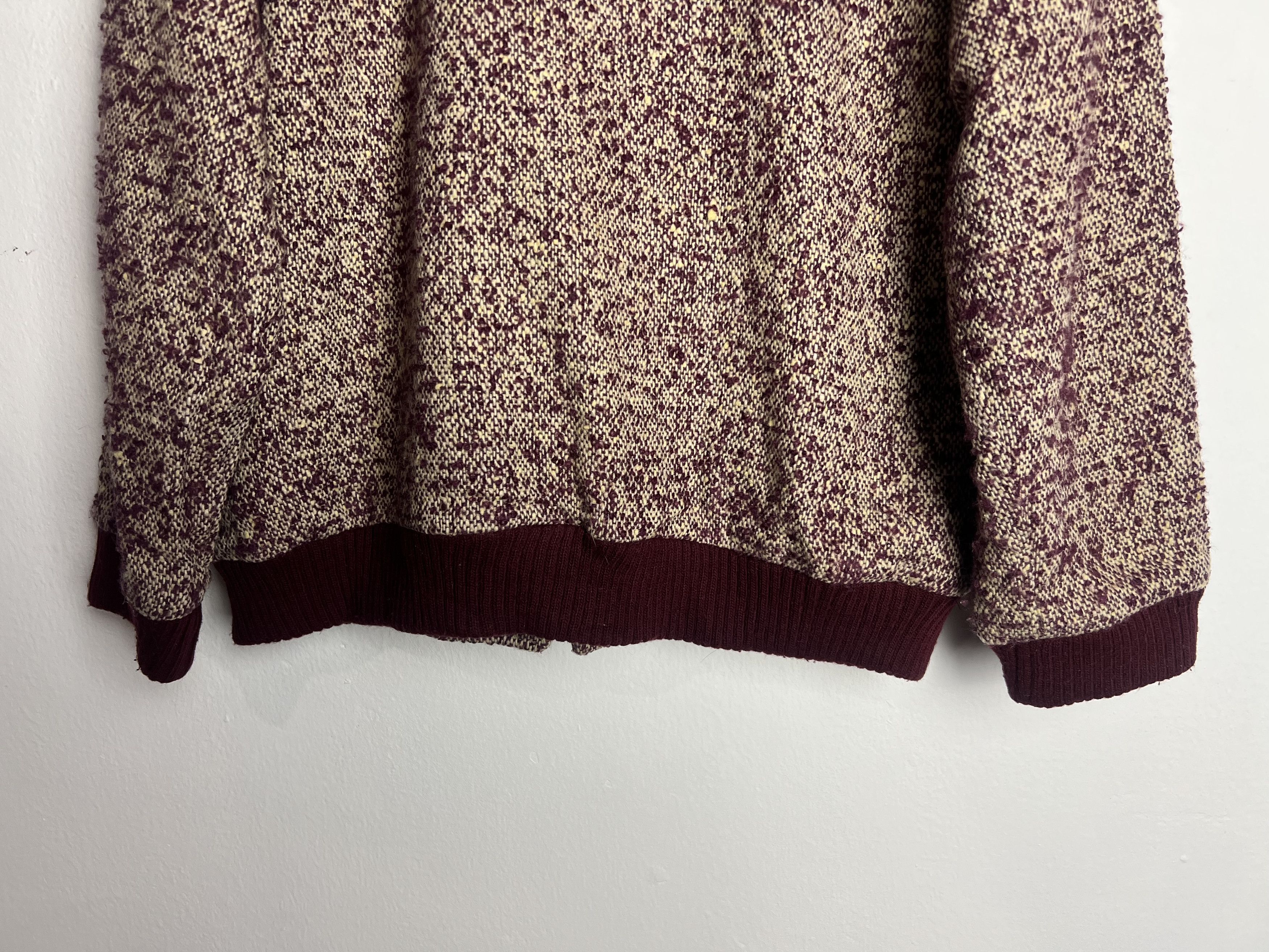 Japanese Brand Vintage Good Rocking Wool Blend Tweed Jacket Size US L / EU 52-54 / 3 - 7 Thumbnail