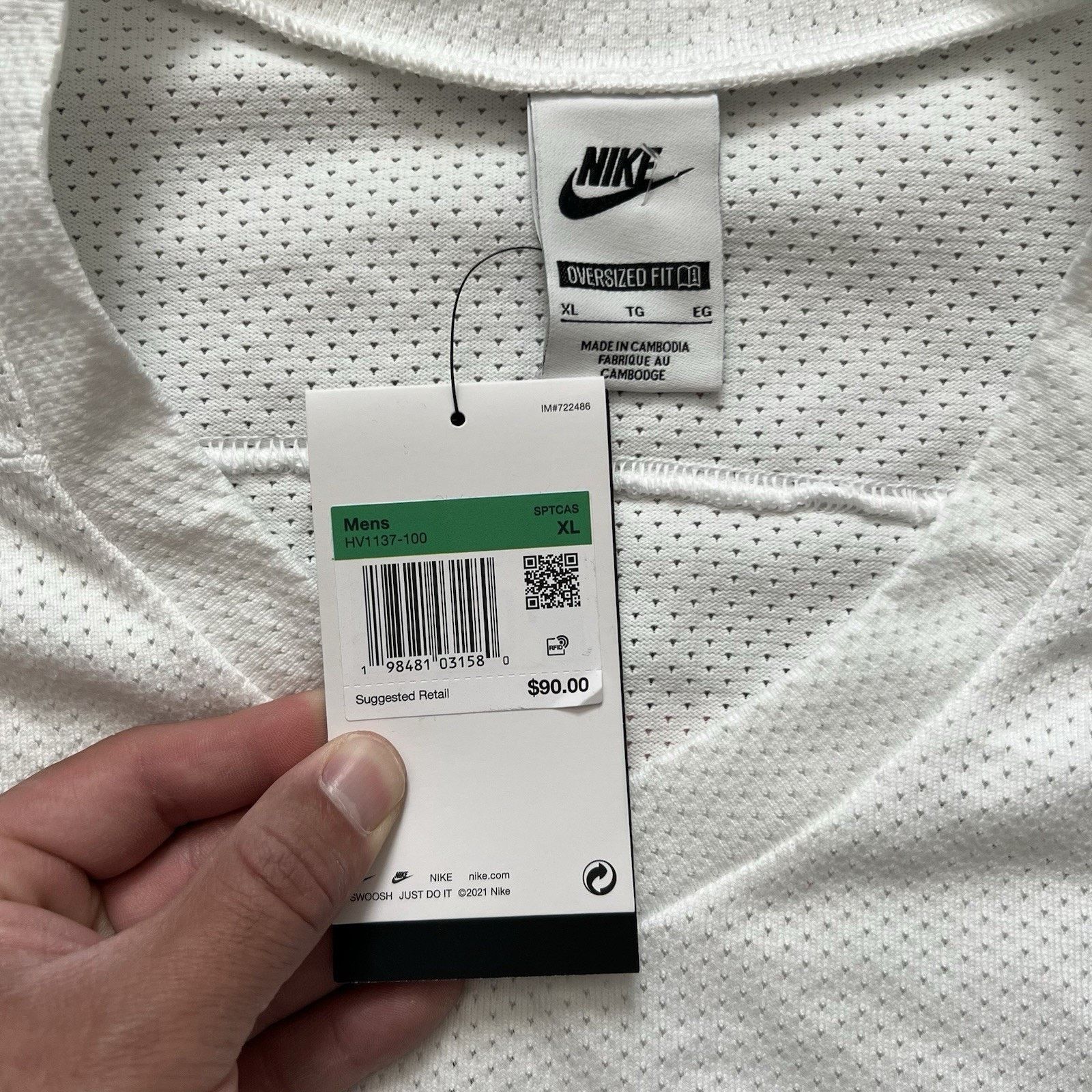 Nike NIKE SPORTSWEAR CLUB HOCKEY JERSEY Size XL Oversized Size US XL / EU 56 / 4 - 5 Thumbnail