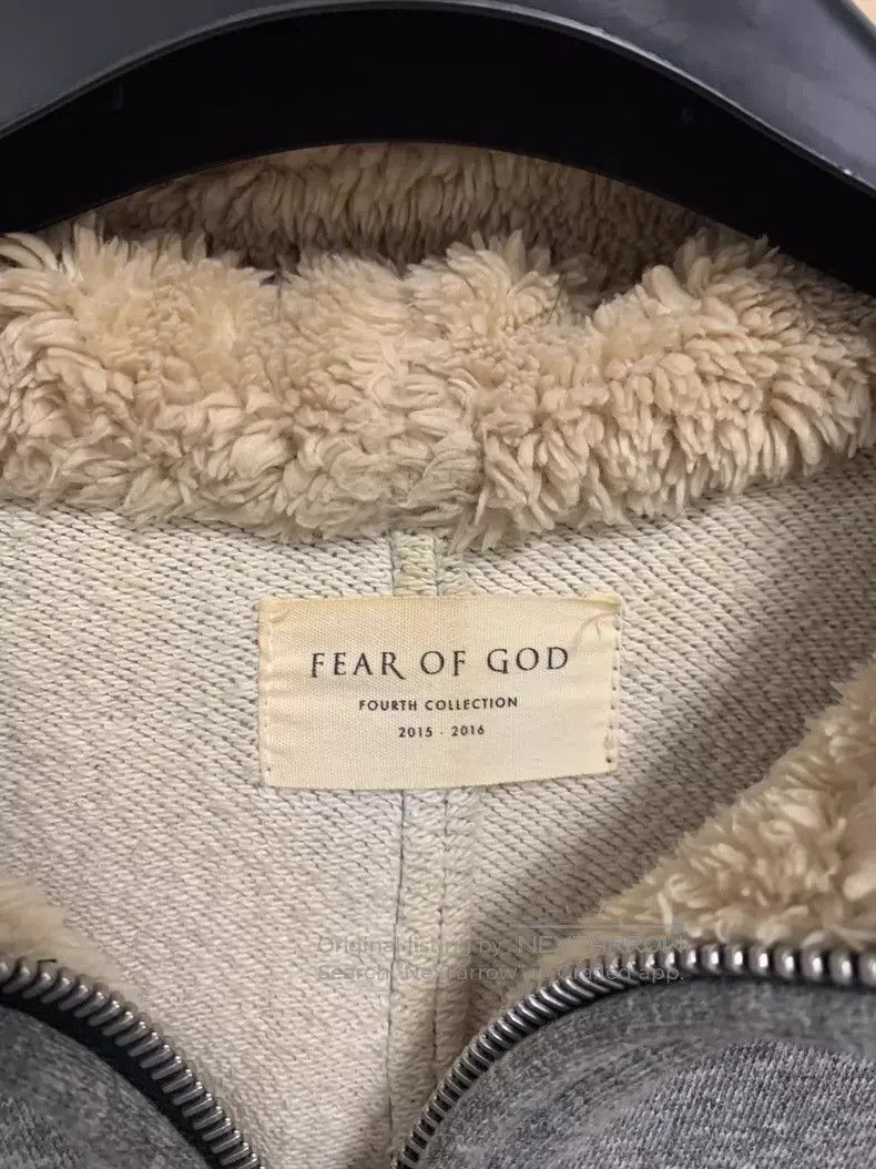 Fear of God Fear of God Snowflake gray lambswool sweatshirt Size US S / EU 44-46 / 1 - 3 Thumbnail