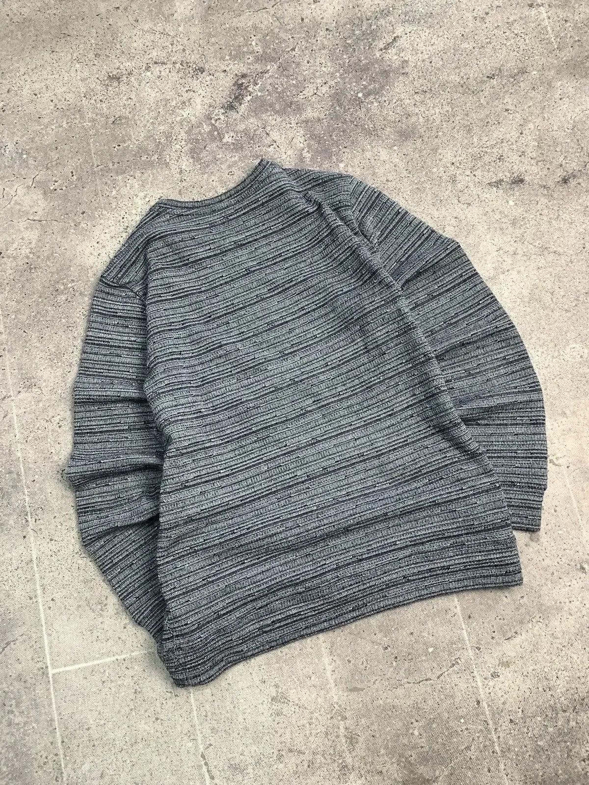 Japanese Brand × Vintage Vintage Y2K A.P.C gothic Distressed Faded Effect sweater Size US XL / EU 56 / 4 - 9 Thumbnail