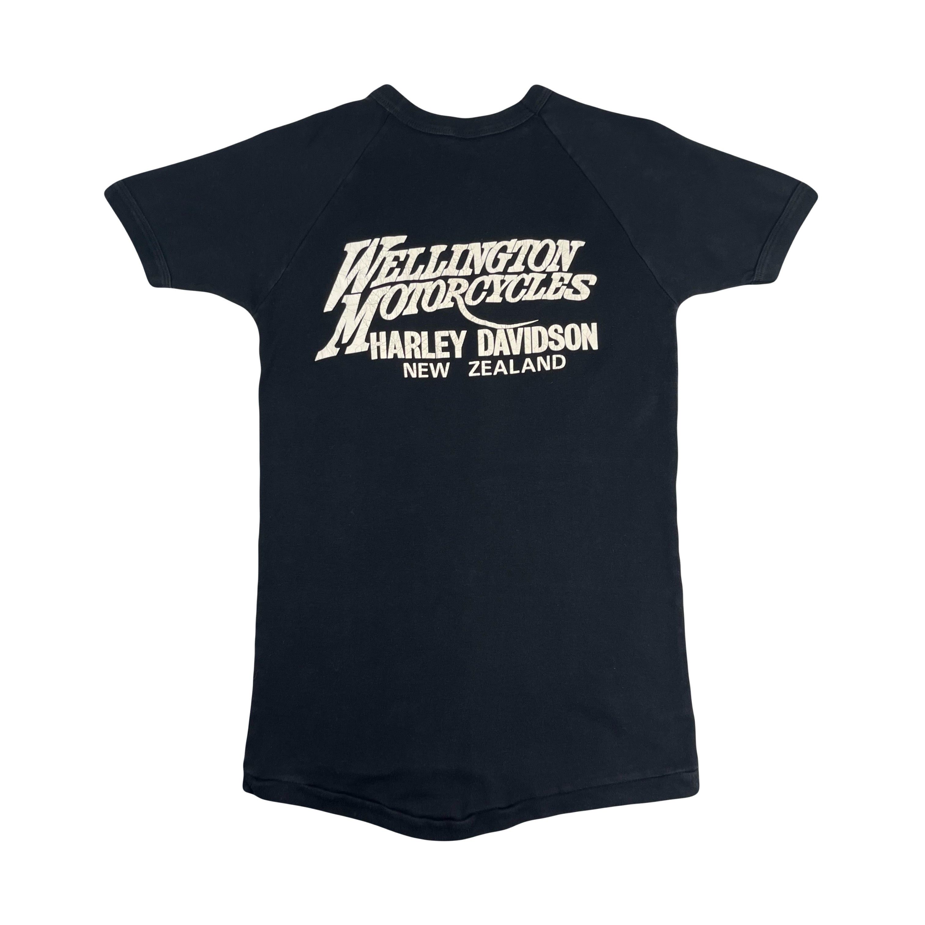 Harley Davidson Vintage Harley Davidson New Zealand Tee M Size US M / EU 48-50 / 2 - 2 Thumbnail