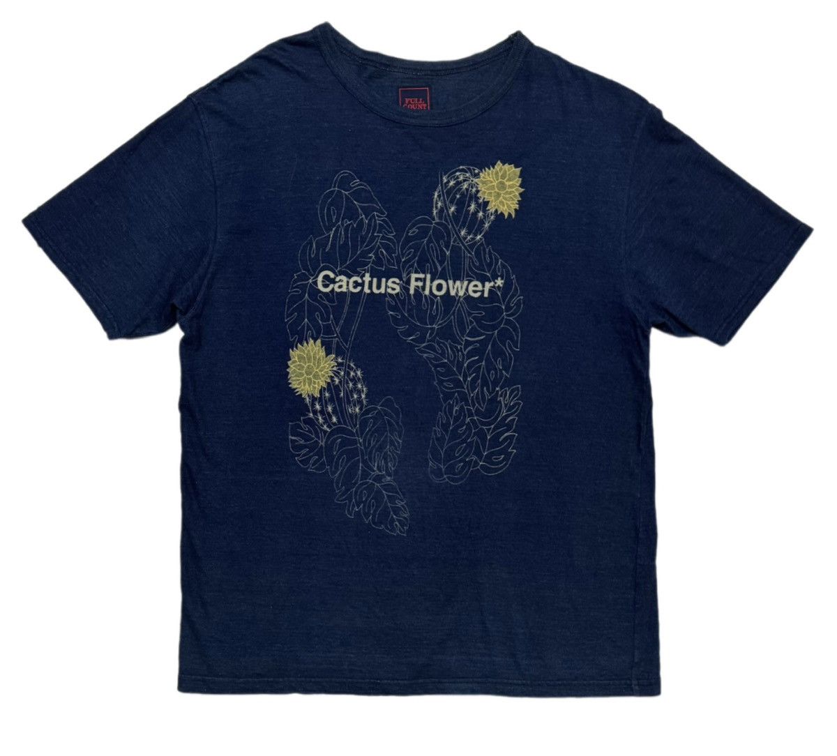 Full Count & Co. Vtg FULL COUNT " CACTUS FLOWER " Made in Japan Shirt Size US M / EU 48-50 / 2 - 1 Thumbnail