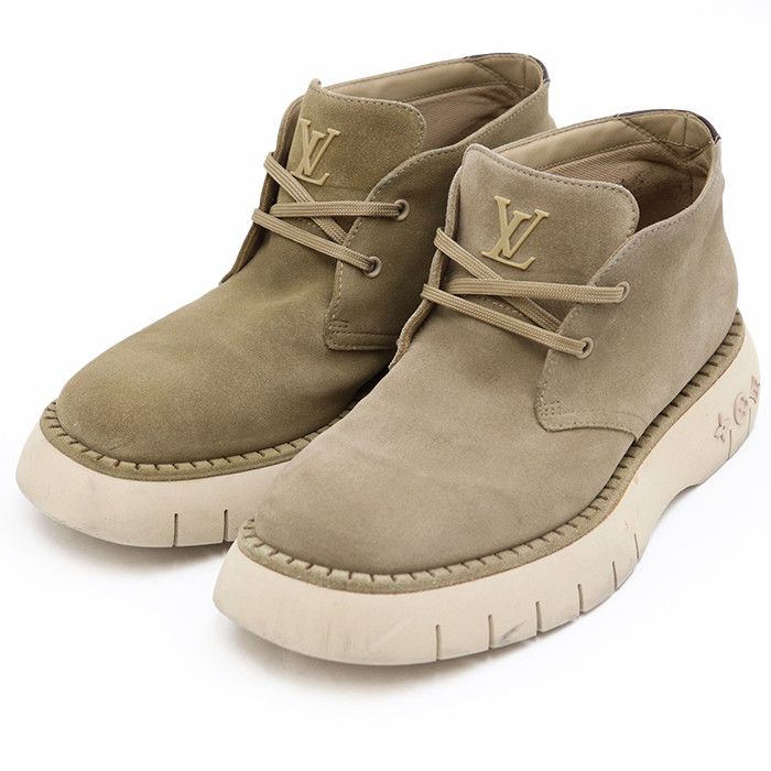 Louis Vuitton Louis Vuitton Louis Vuitton Suede Leather Boots Leather Shoes BM0292 DUTY FREE for USA Size ONE SIZE - 1 Thumbnail