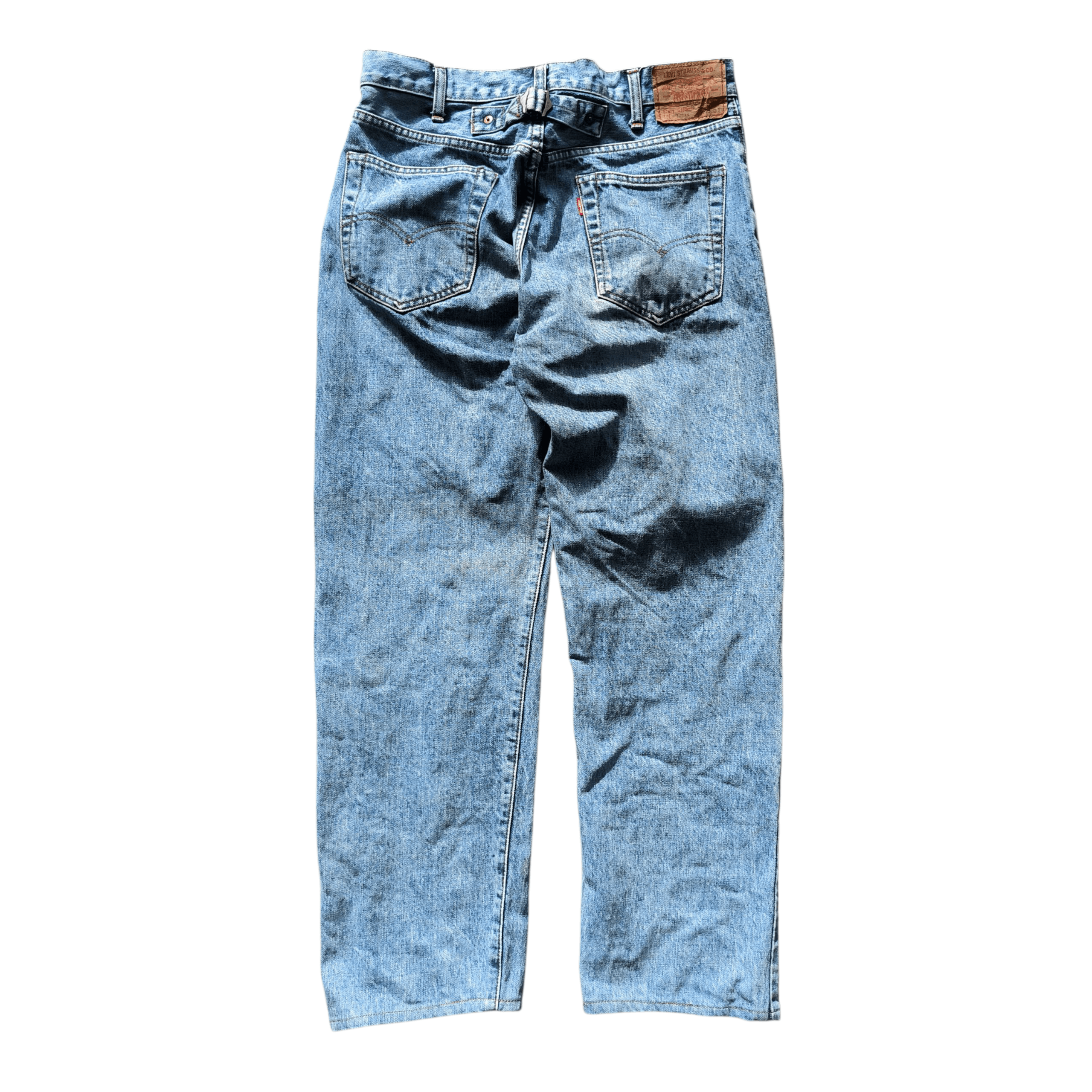 Levi's Vintage 1980s Levis 701XX Big E Selvedge Jeans Size US 30 / EU 46 - 2 Thumbnail
