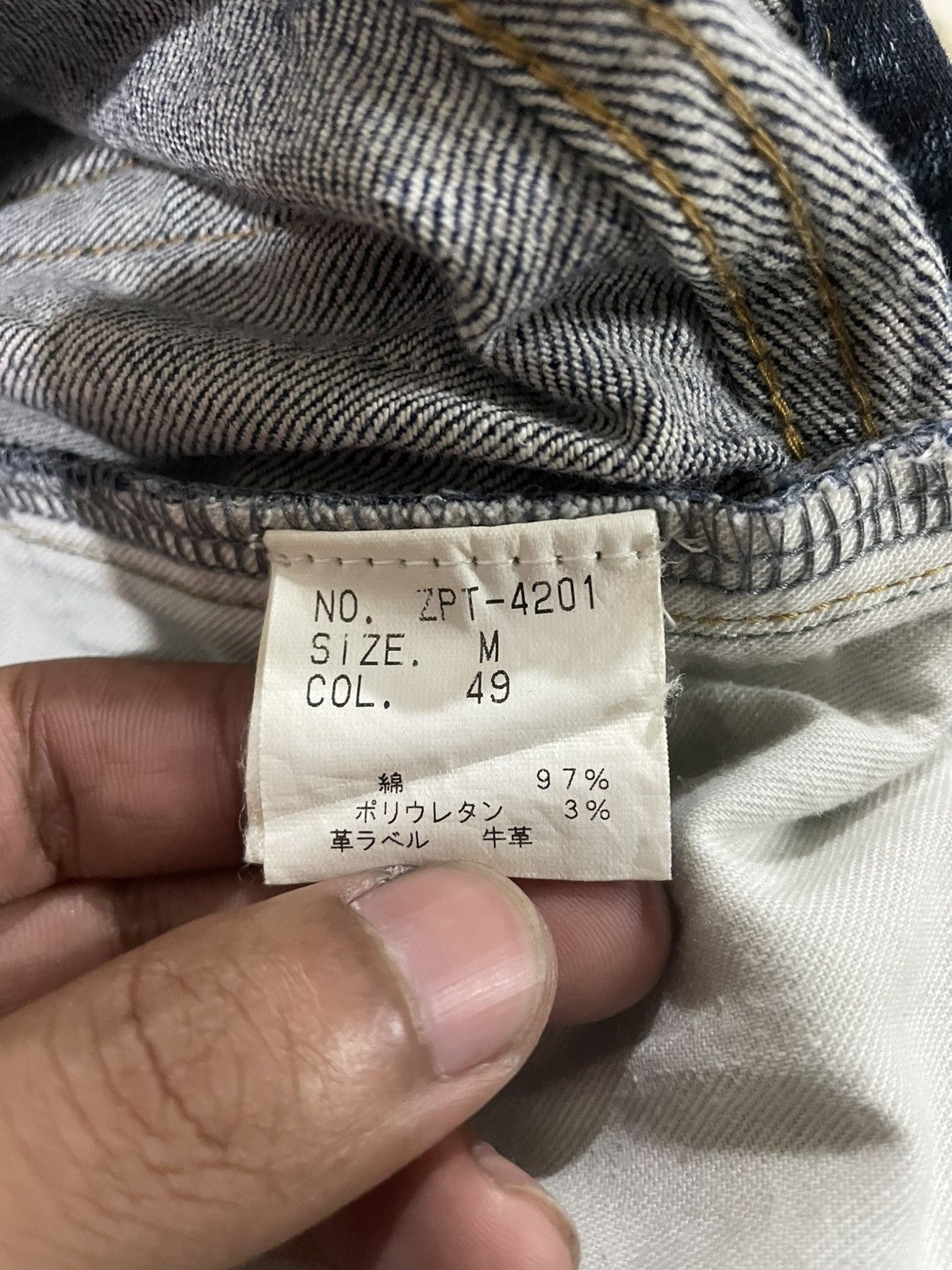 Tornado Mart Y2K Tornado Mart 🇯🇵 Beauty Wash Whiskers Stag Jeans Denim Size US 32 / EU 48 - 11 Thumbnail
