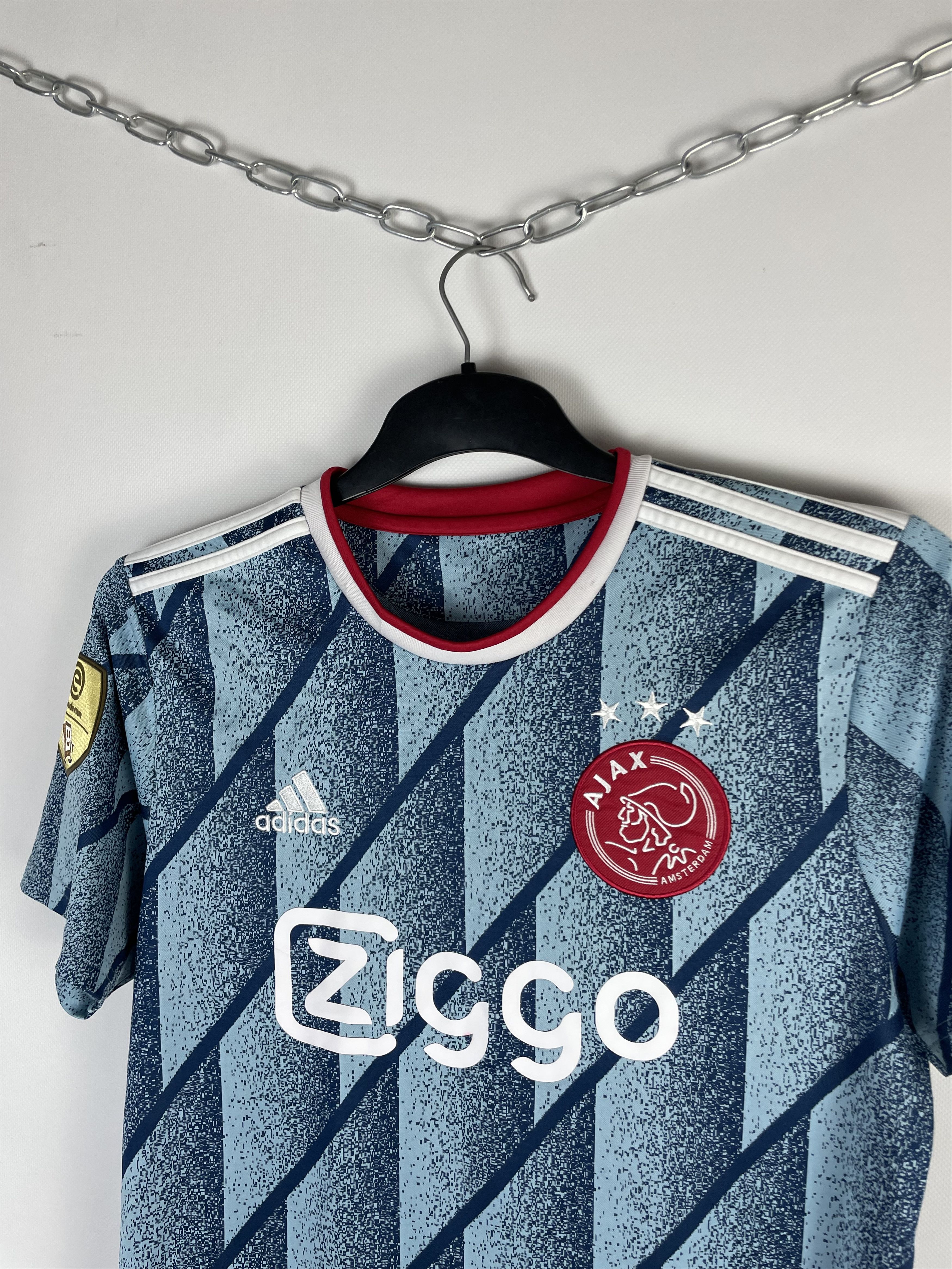 Adidas Adidas Ajax 2020/21 Van De Beek Football Soccer Jersey Size US M / EU 48-50 / 2 - 3 Thumbnail