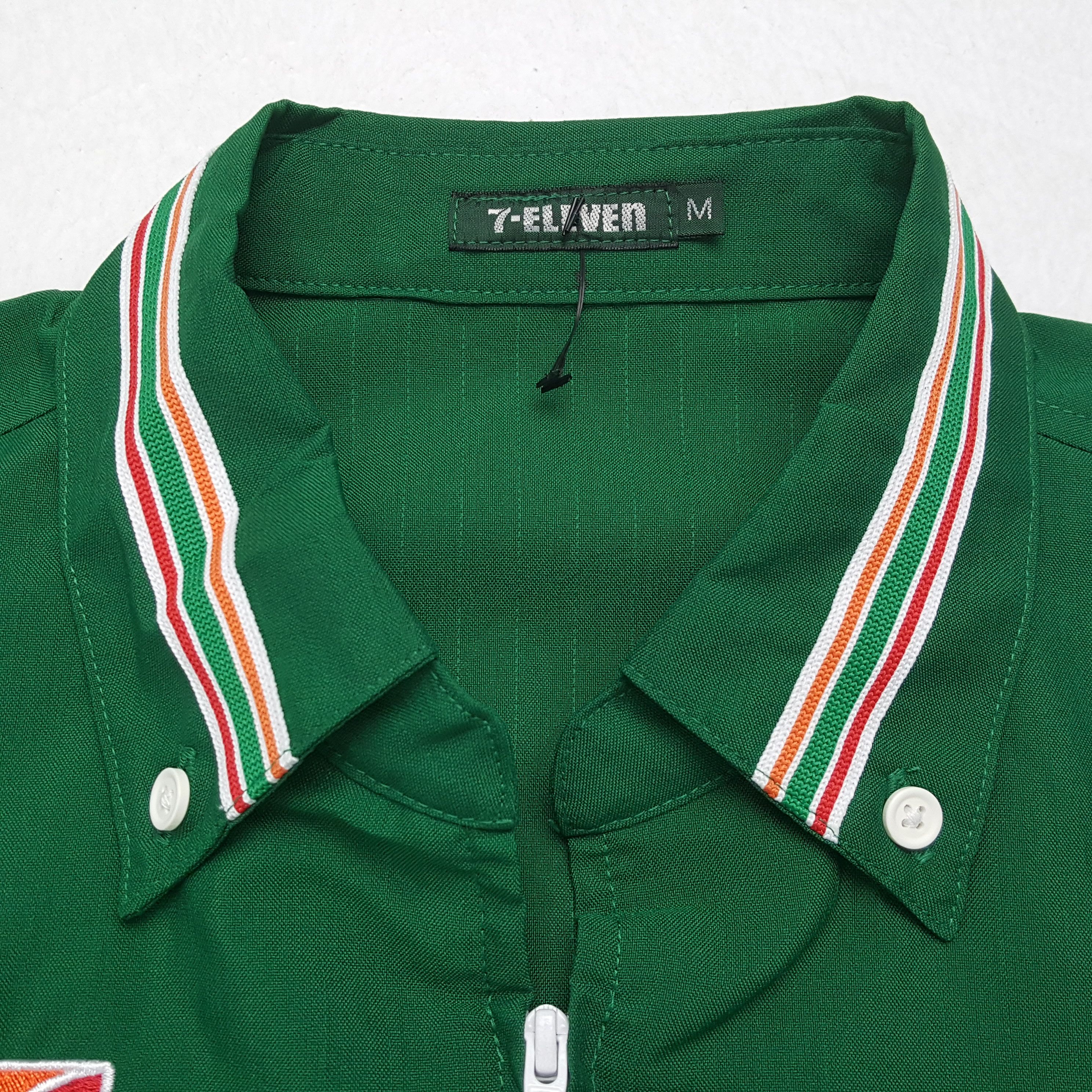 Japanese Brand × Vintage Vintage 7-ELEVEn Japanese Workers Uniform Shirt Jacket Size US M / EU 48-50 / 2 - 7 Thumbnail