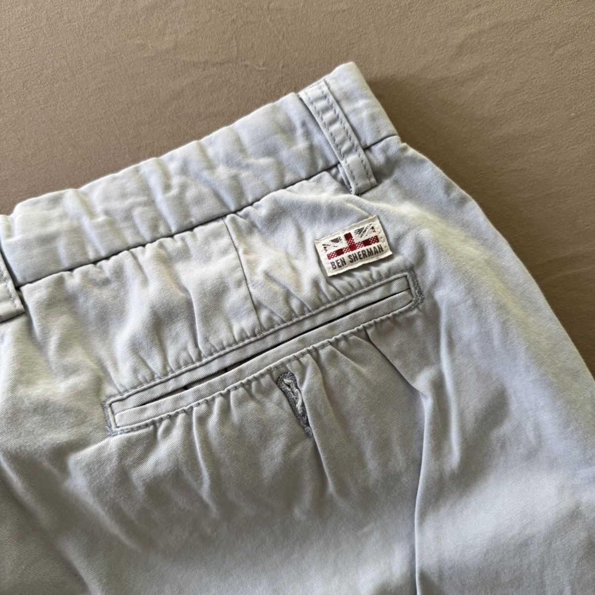 Ben Sherman × Vintage Ben Sherman Everyday Slim Fit Chino Shorts Size US 34 / EU 50 - 7 Thumbnail
