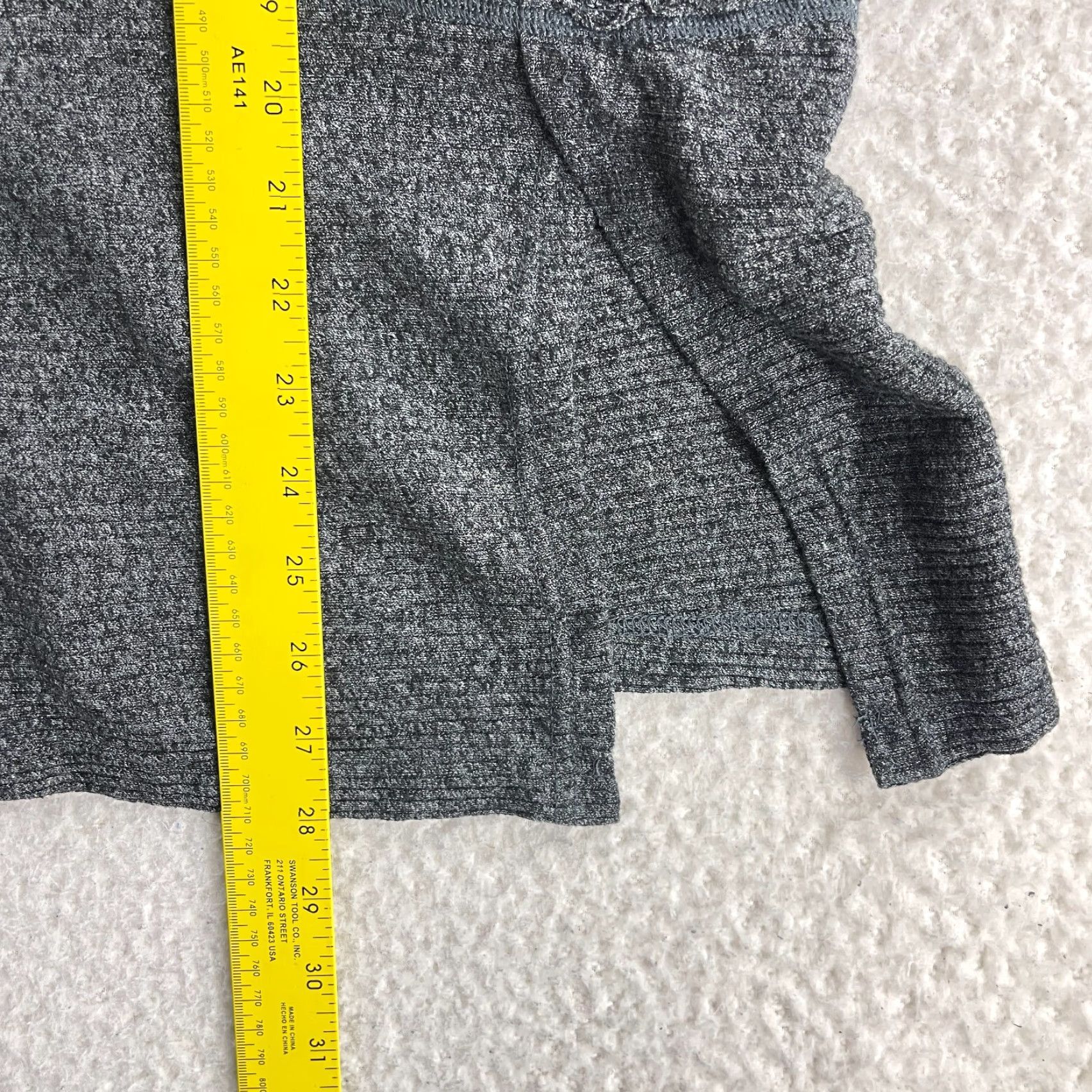 Vintage **We the Free Gray Ribbed Long Sleeve Thermal Shirt Womens XS Boat Neck** User: We the Free Gray Ribbed Long Sleeve Thermal Shirt Womens XS Boat Neck Size XS / US 0-2 / IT 36-38 - 7 Thumbnail