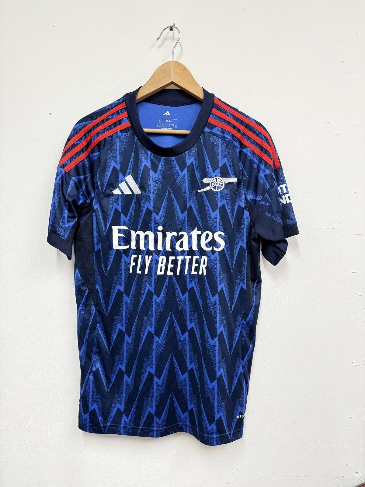 Adidas Arsenal Football Club Soccer Jersey - Blue with Red Details Size US L / EU 52-54 / 3 - 1 Thumbnail