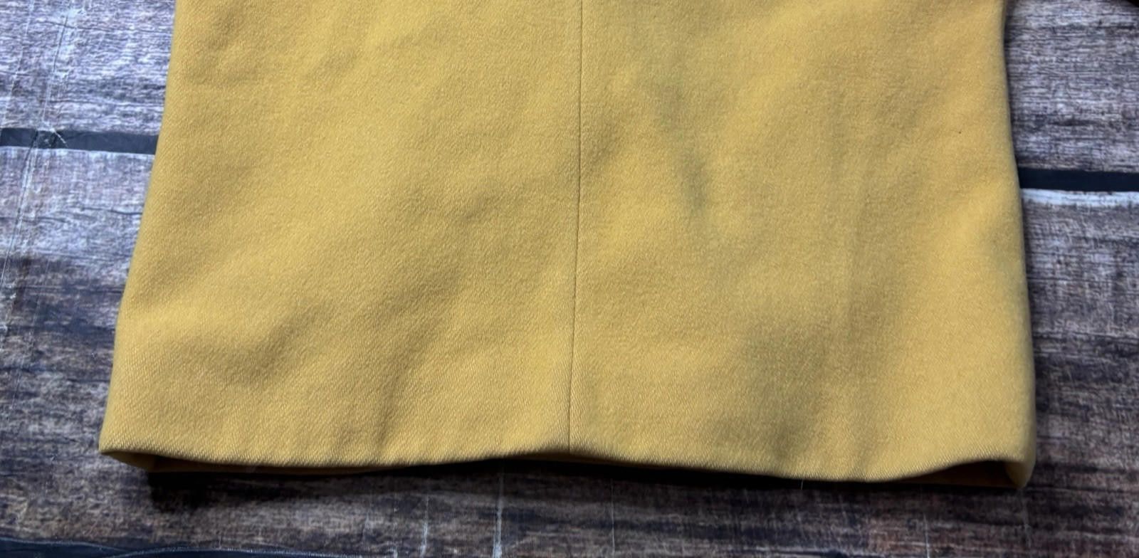 Mackintosh Mackintosh Pea Coat Women's Size 6 Pure Wool Yellow VTG USA Size M / US 6-8 / IT 42-44 - 11 Thumbnail