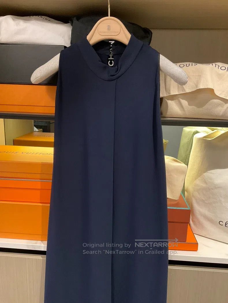 The Row The Row Sleeveless dress with stand-up collar Size M / US 6-8 / IT 42-44 - 2 Thumbnail